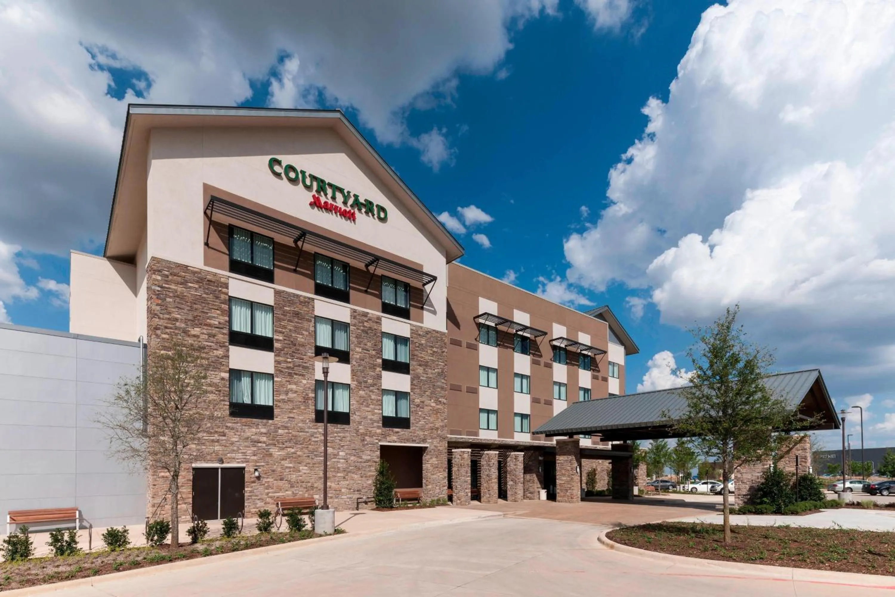Property building in Courtyard by Marriott Fort Worth Alliance Town Center