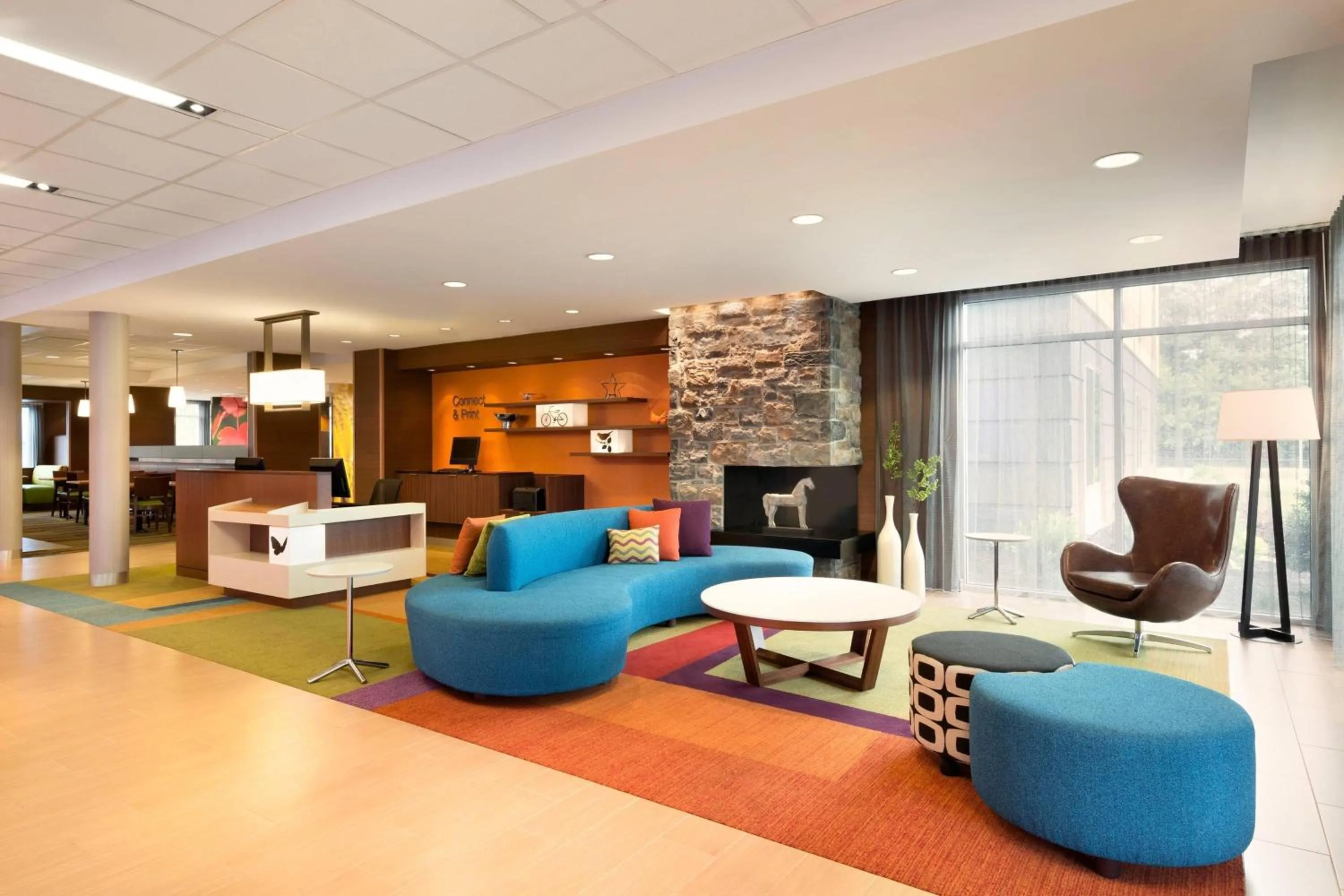 Lobby or reception in Fairfield Inn & Suites by Marriott Lancaster East at The Outlets