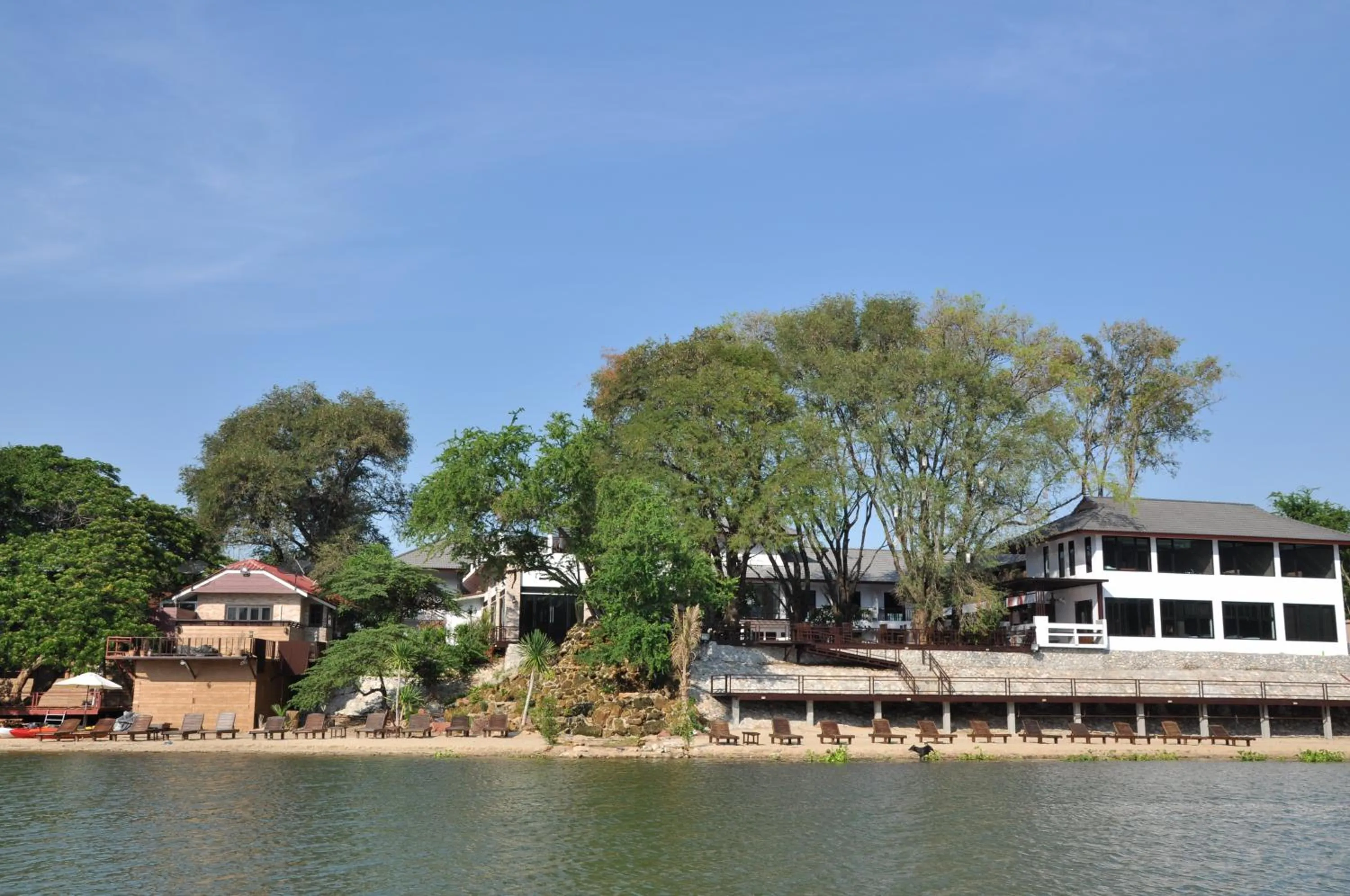 River view in Monsane River Kwai Resort