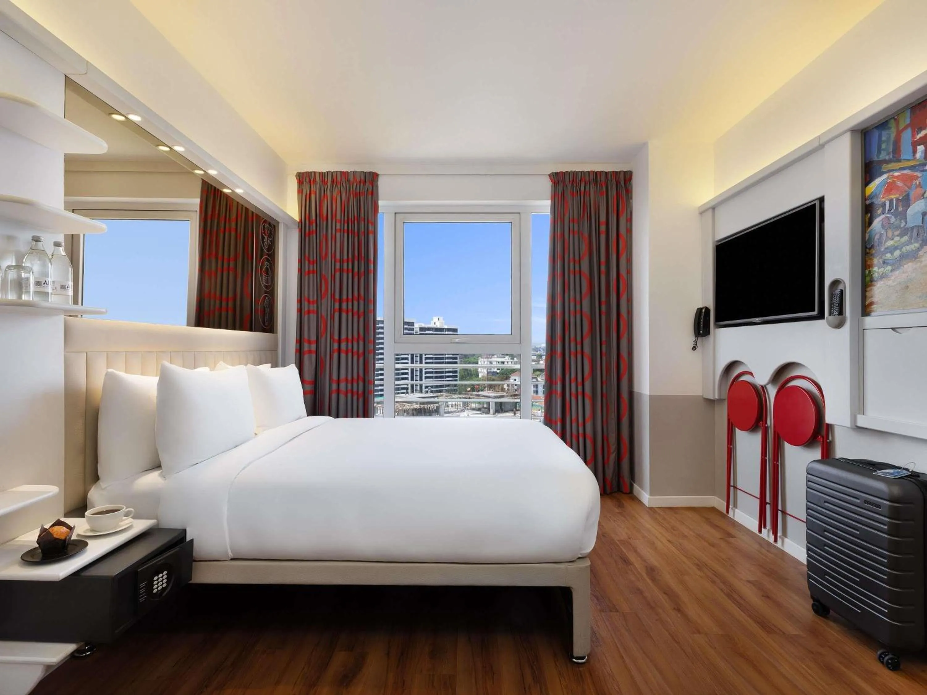 Bedroom, Bed in ibis Styles - Nairobi, Westlands