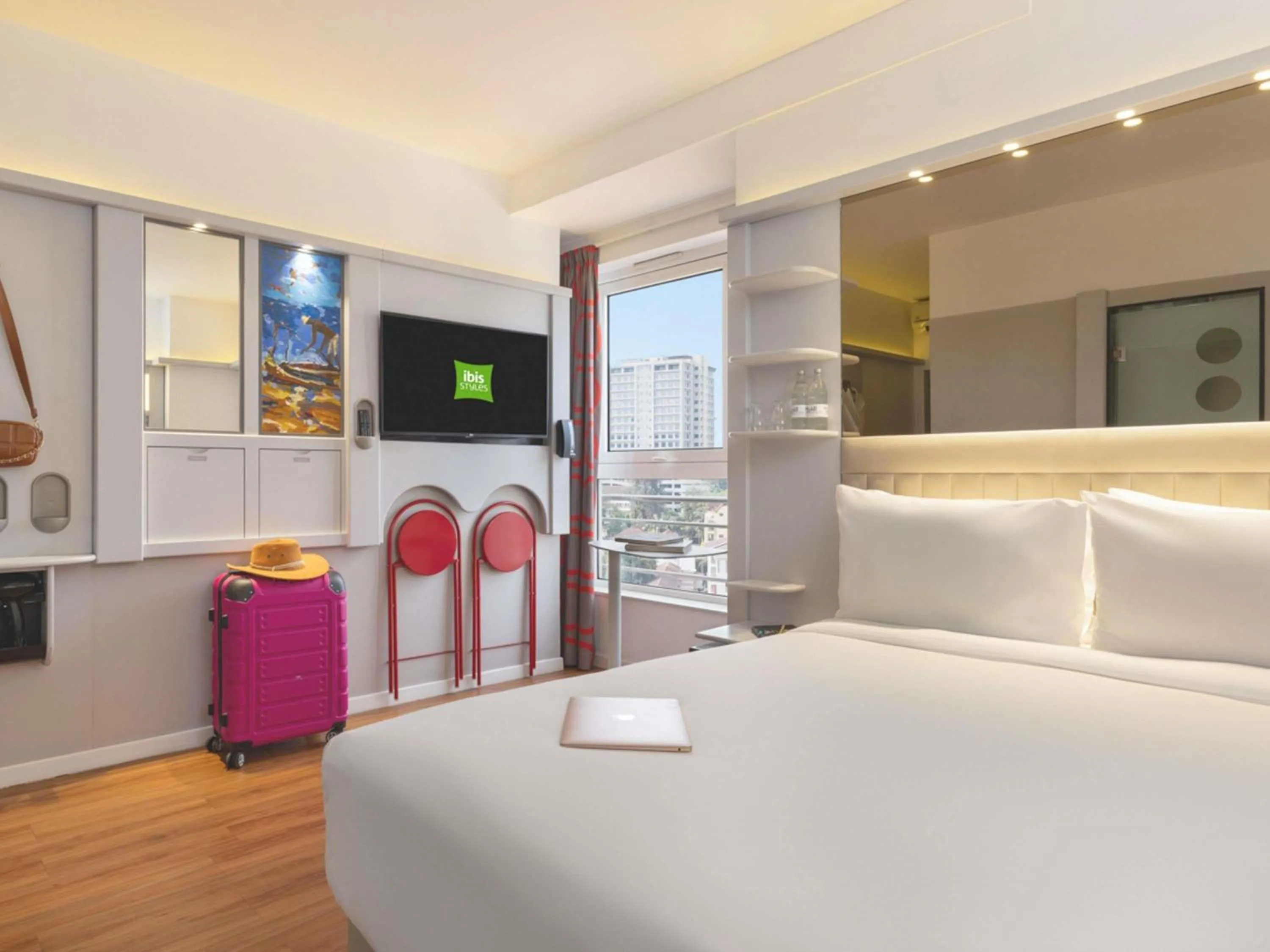 Bedroom, Bed in ibis Styles - Nairobi, Westlands