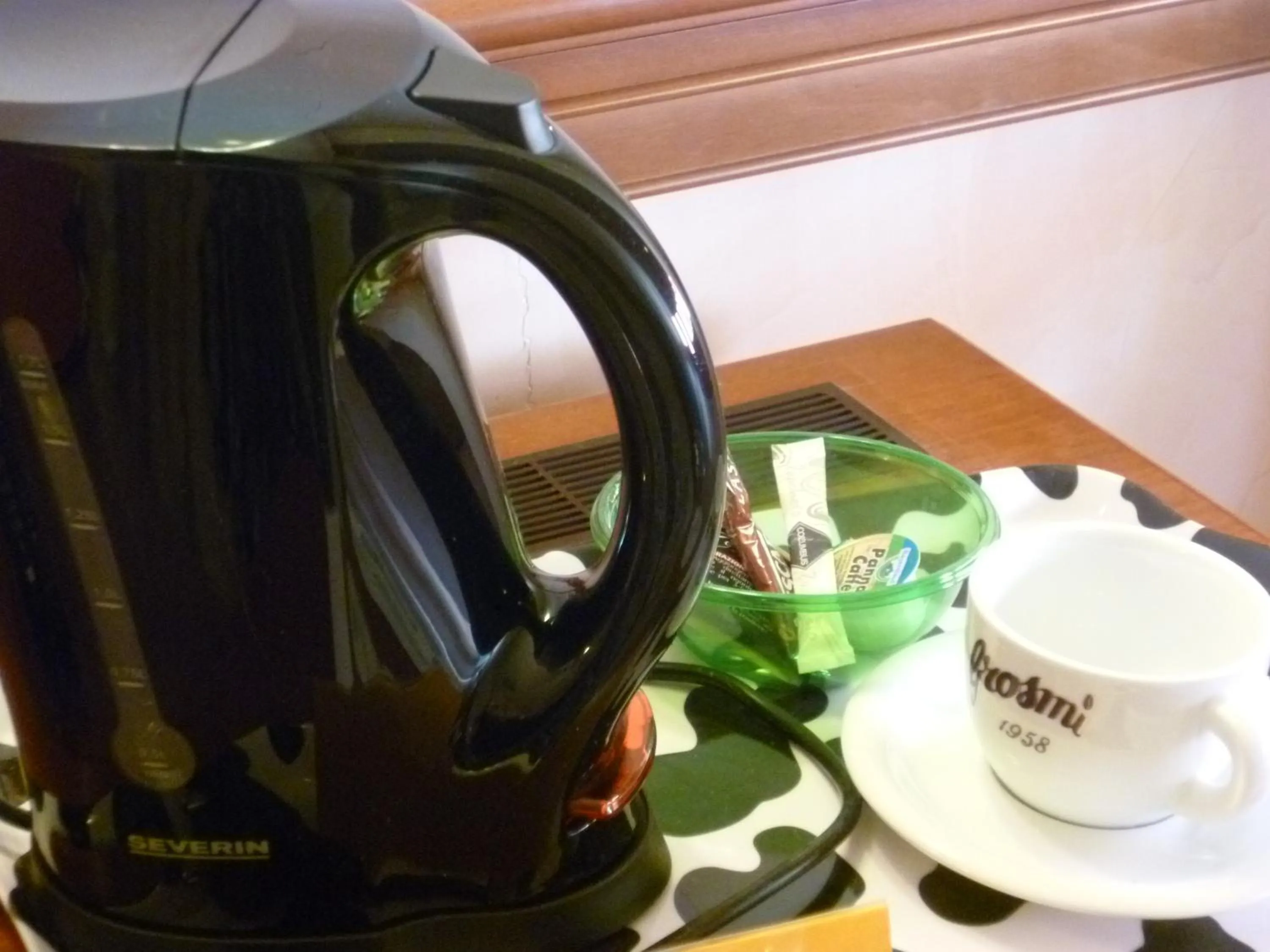 Coffee/tea facilities in Hotel Minerva