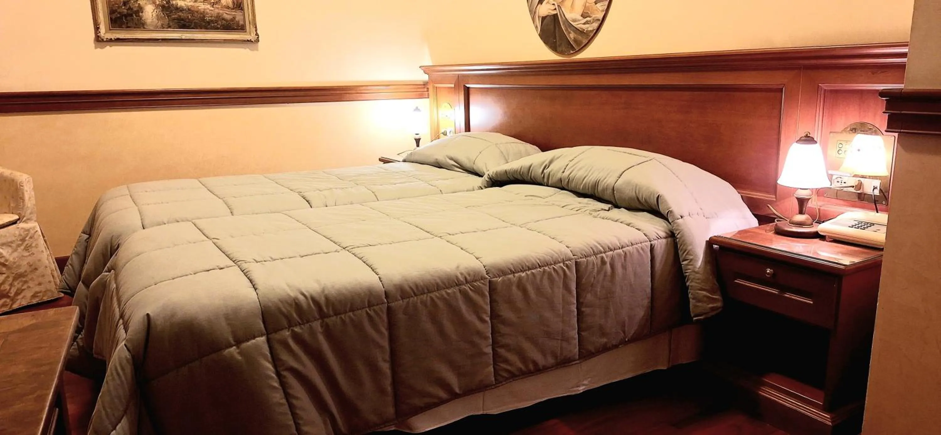 Bedroom, Bed in Hotel Minerva