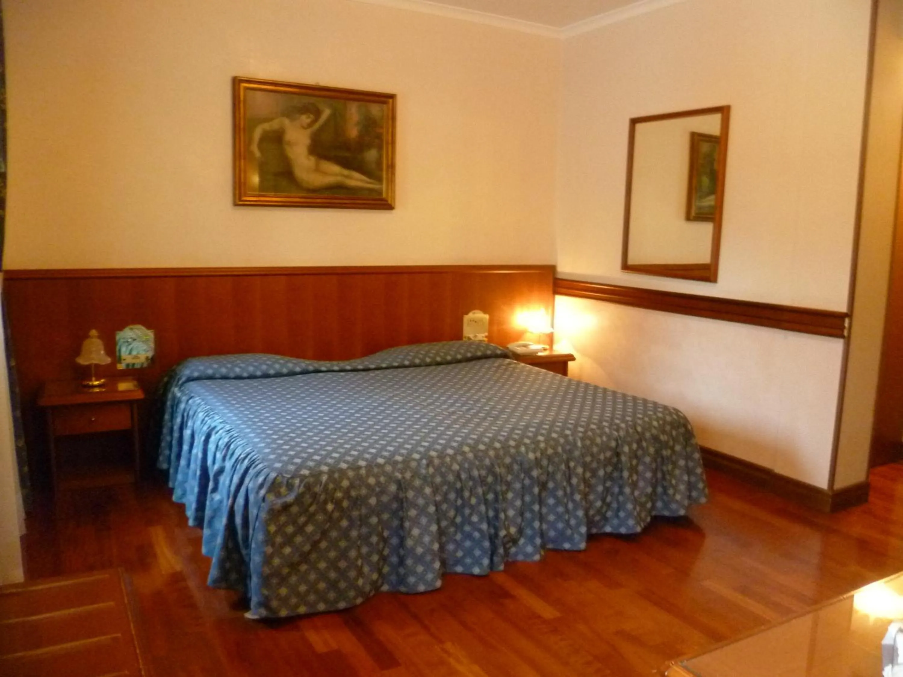 Bedroom, Bed in Hotel Minerva