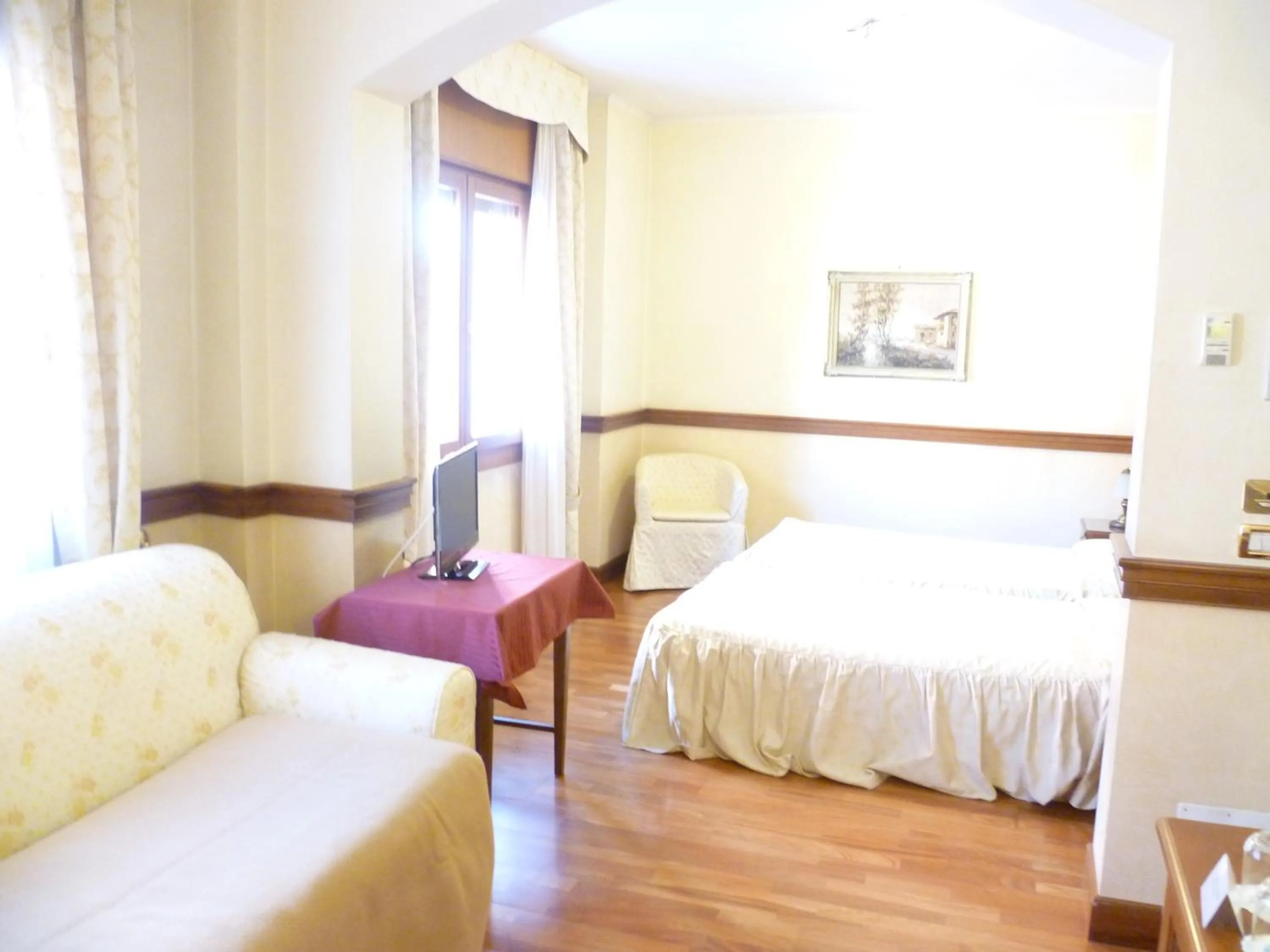 Bedroom, Bed in Hotel Minerva