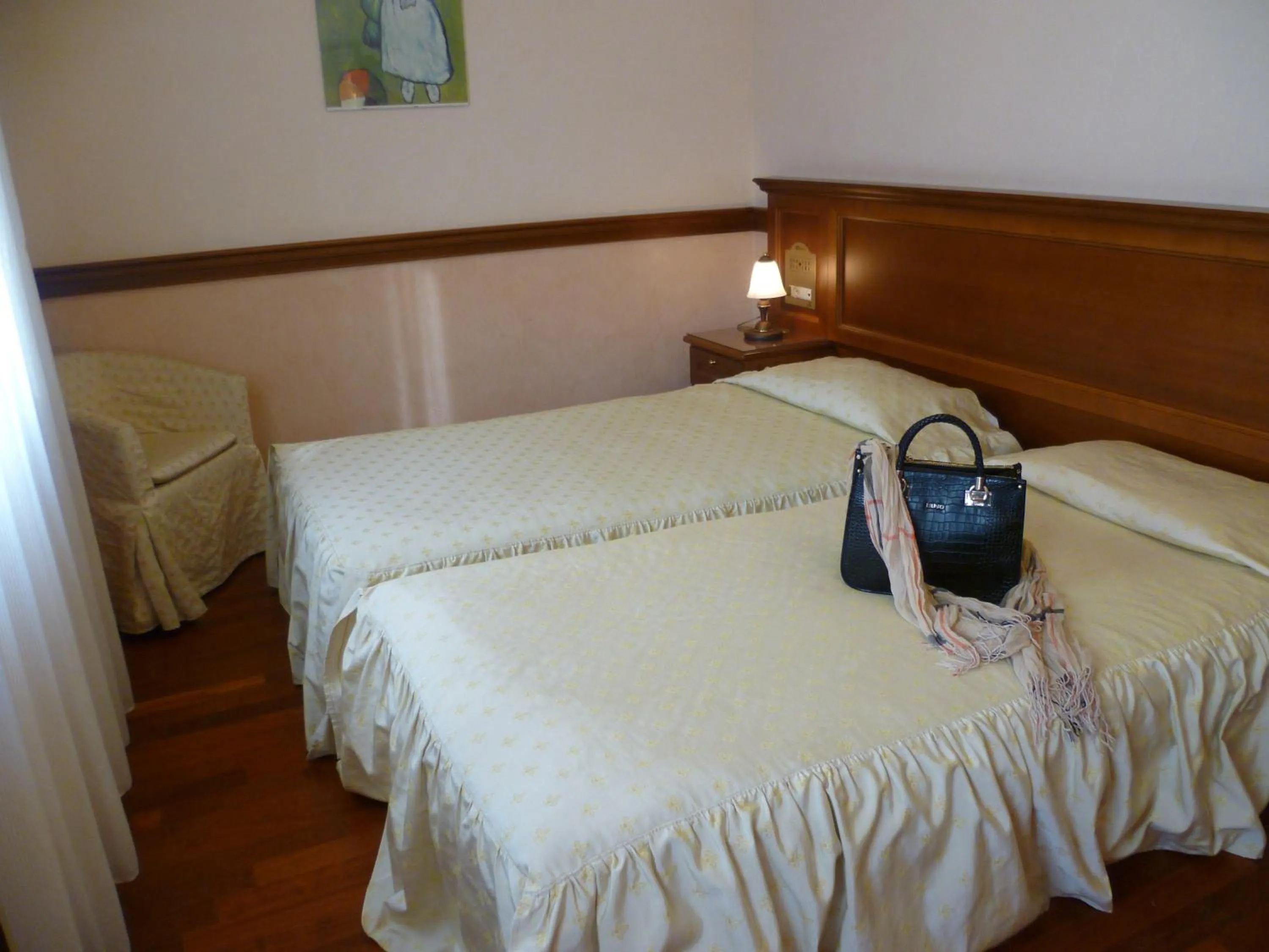 Bedroom, Bed in Hotel Minerva