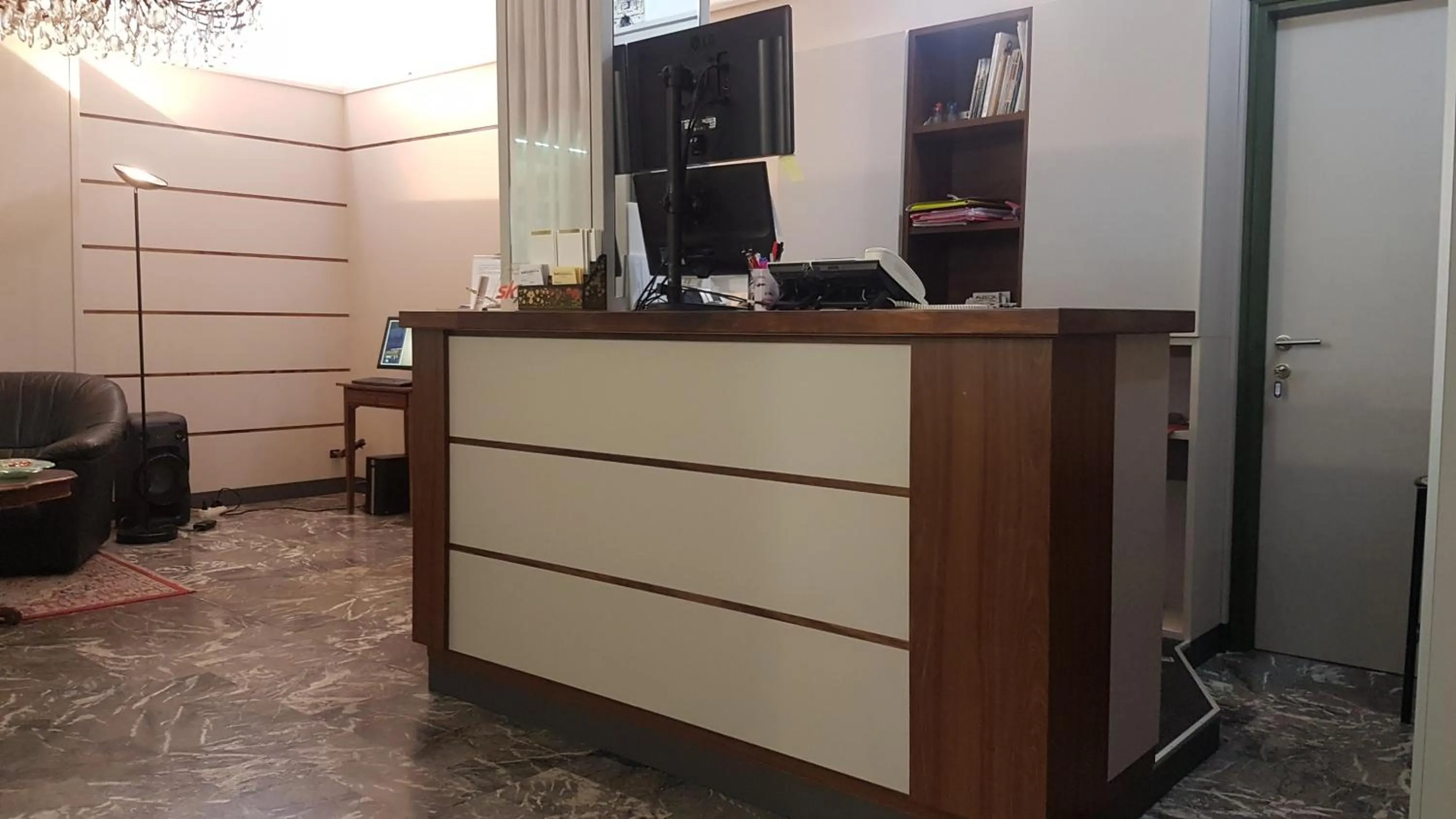 Lobby or reception in Hotel Minerva