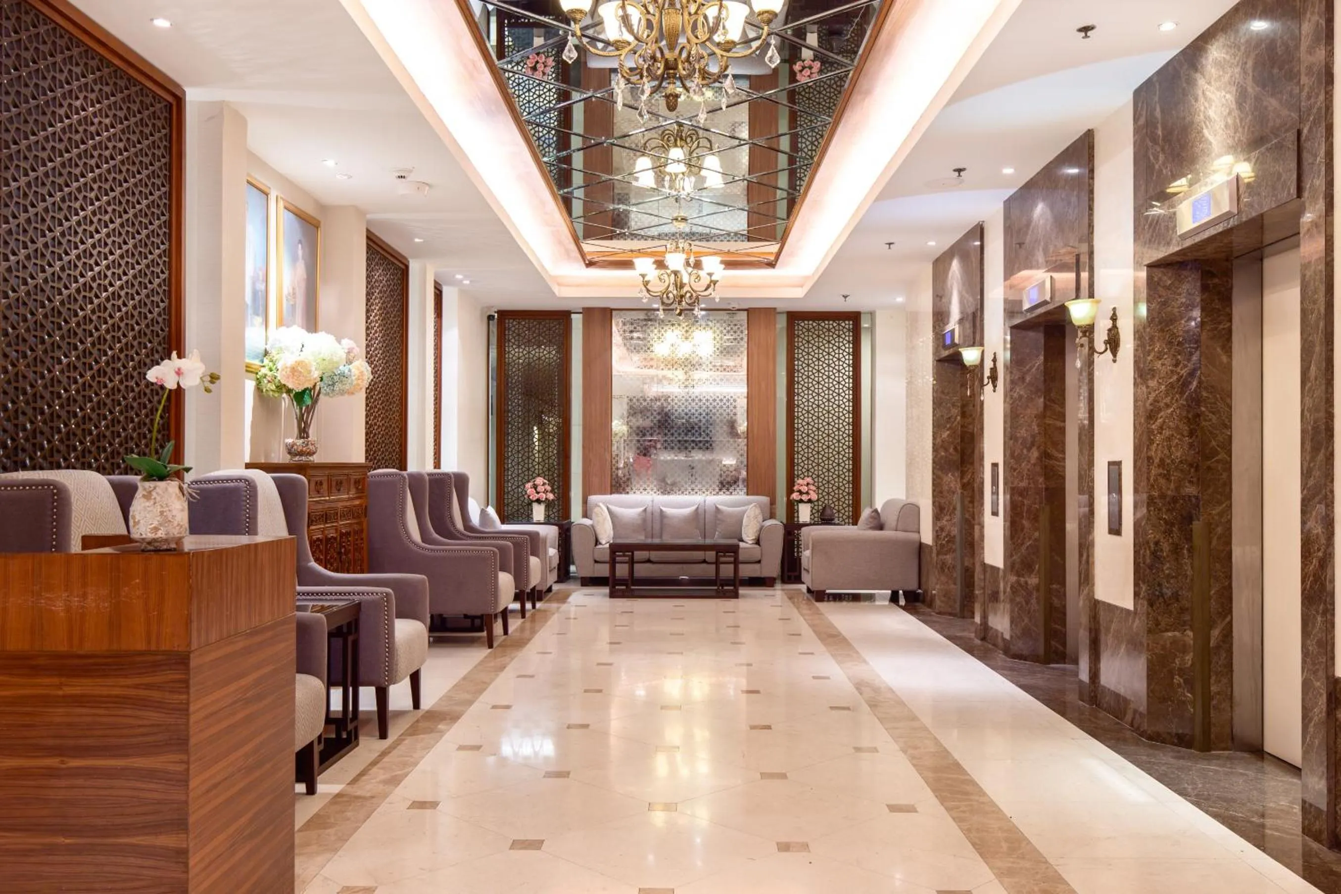 Seating area in Riverfront Bangkok