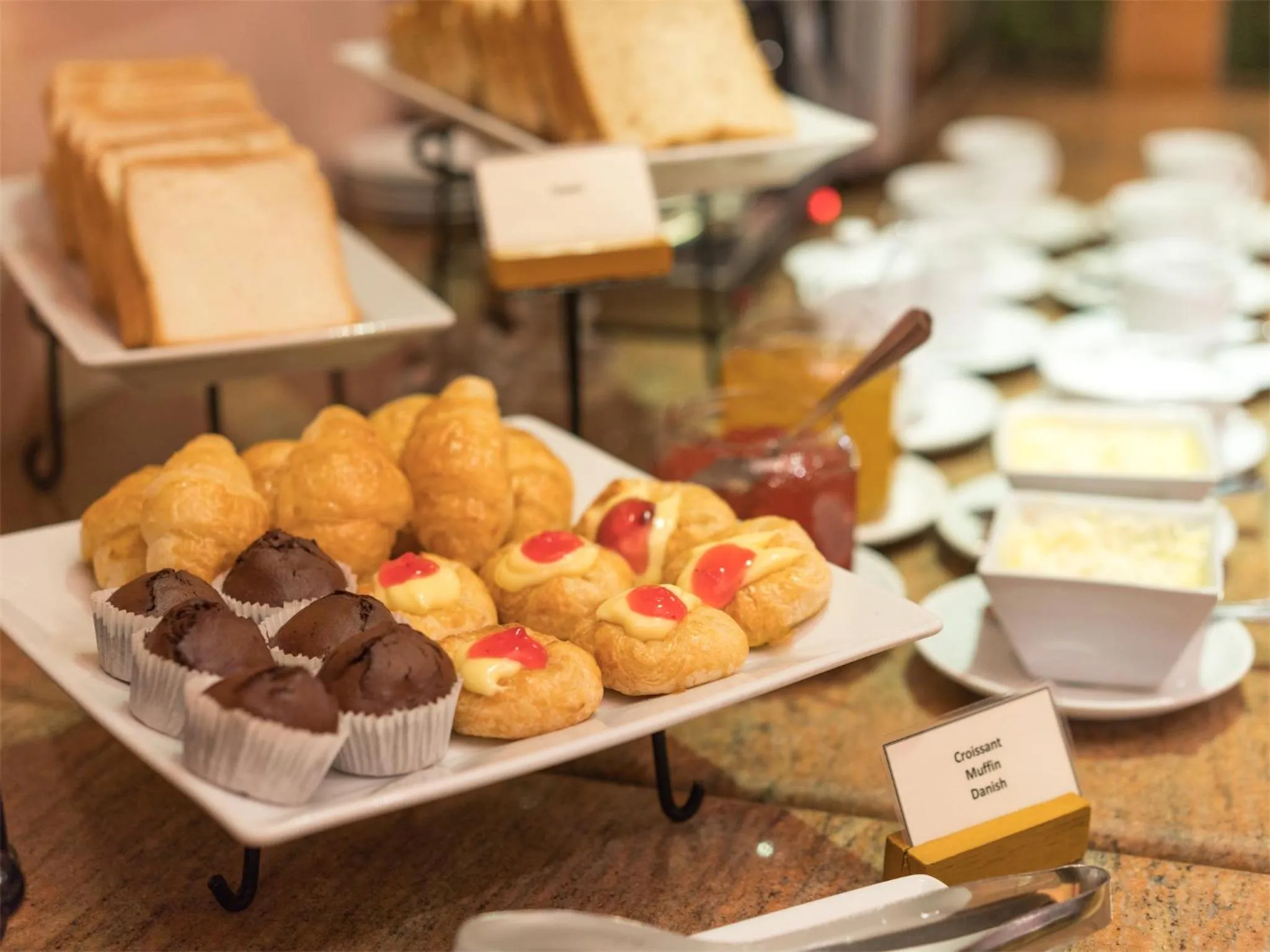 Buffet breakfast in Riverfront Bangkok