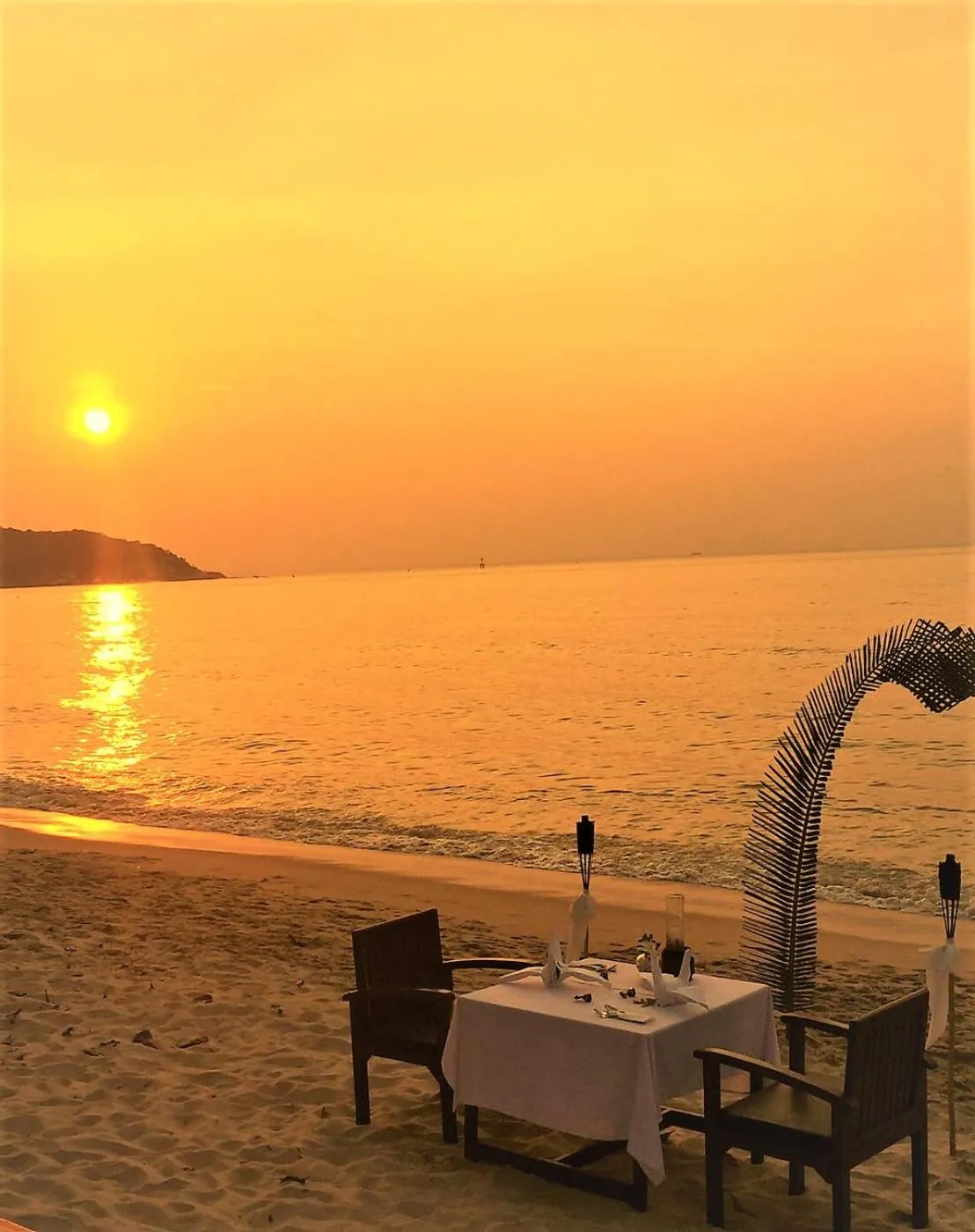 Beach in Kanok Buri Resort