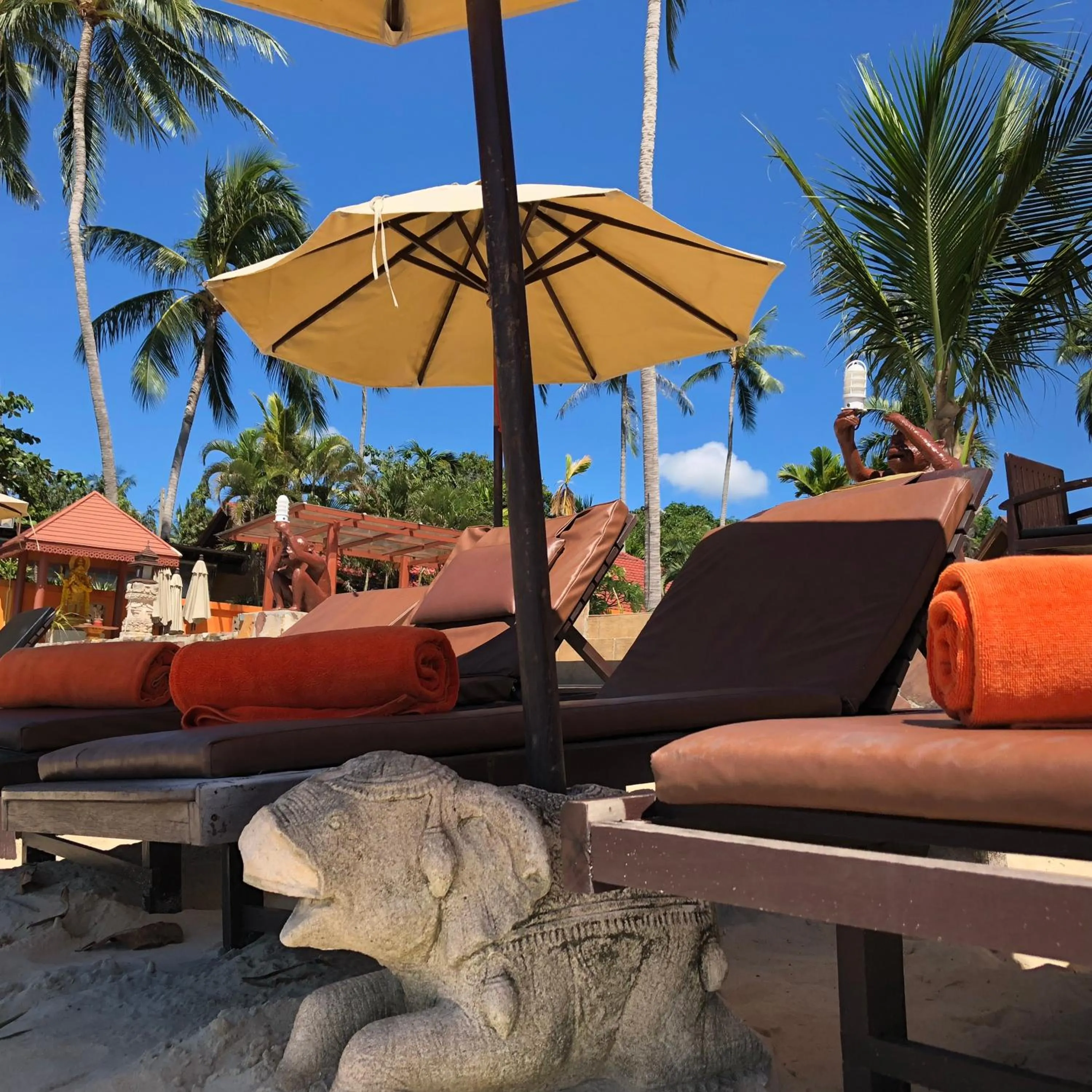 Beach in Kanok Buri Resort