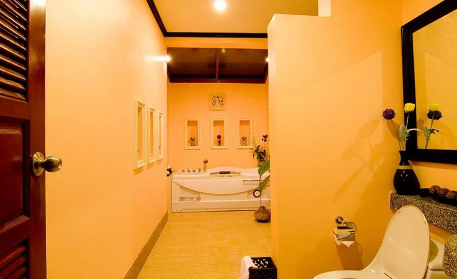Toilet in Kanok Buri Resort