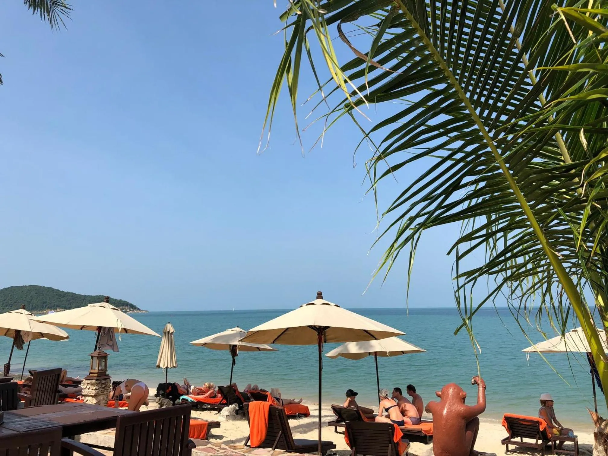 Beach in Kanok Buri Resort