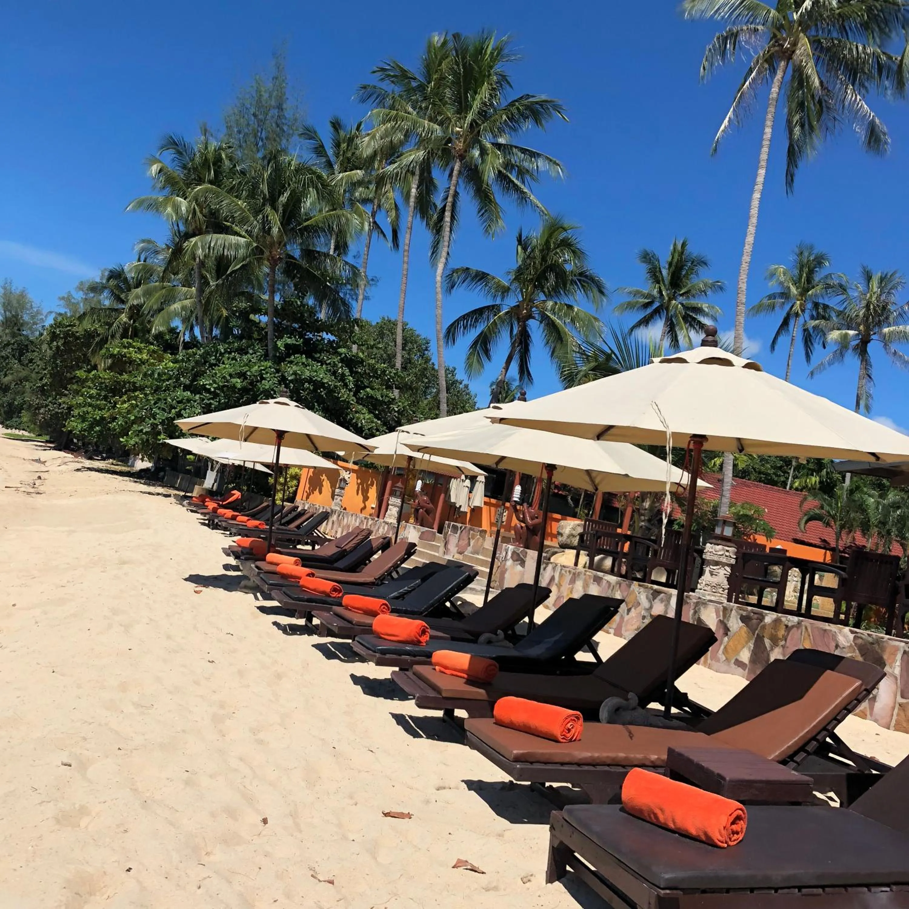 Beach in Kanok Buri Resort