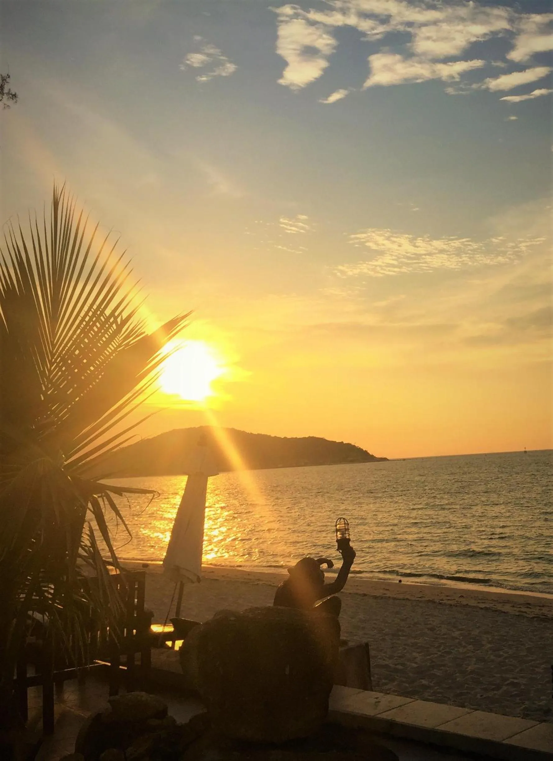 Beach in Kanok Buri Resort