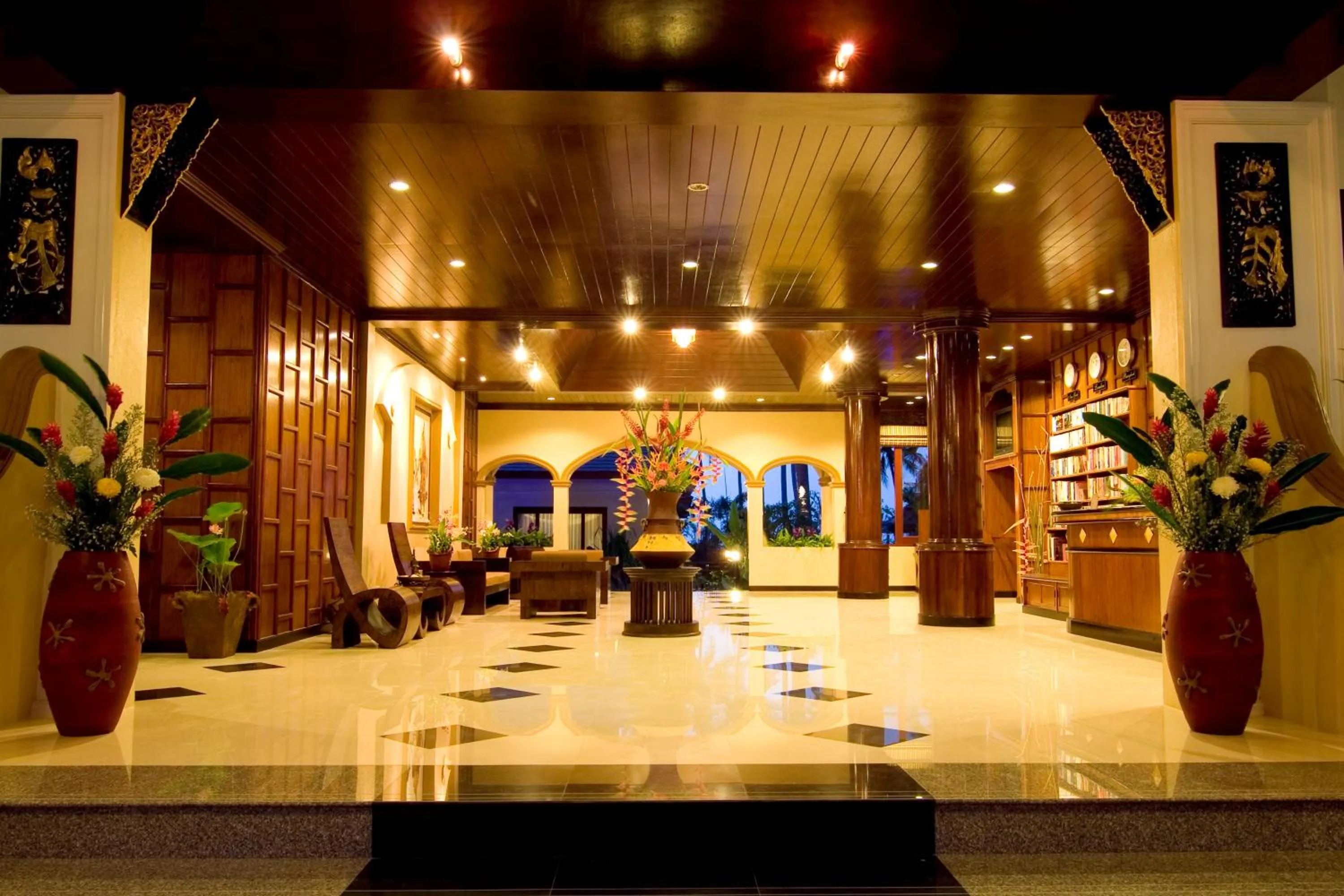 Lobby or reception in Kanok Buri Resort