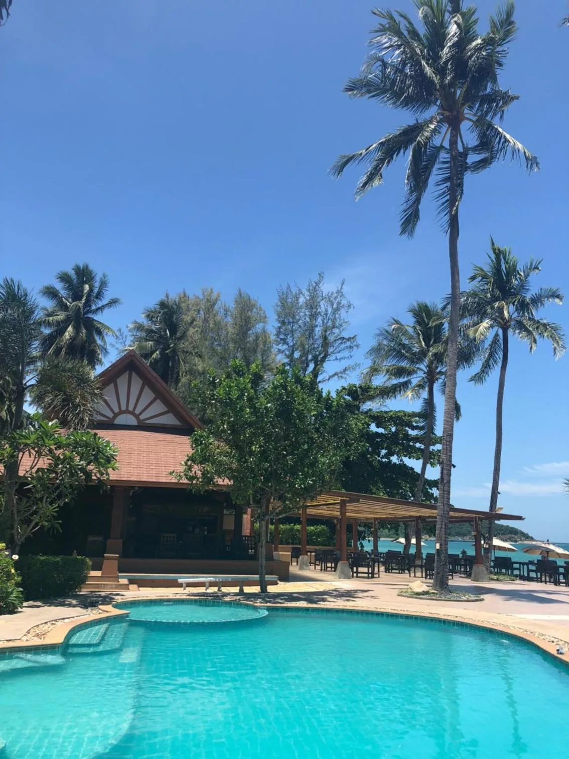 Swimming pool in Kanok Buri Resort