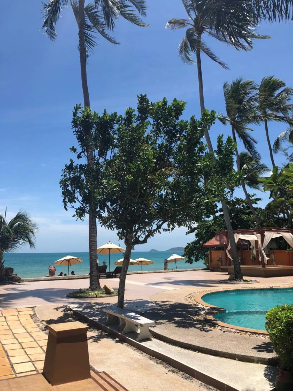 Swimming pool in Kanok Buri Resort