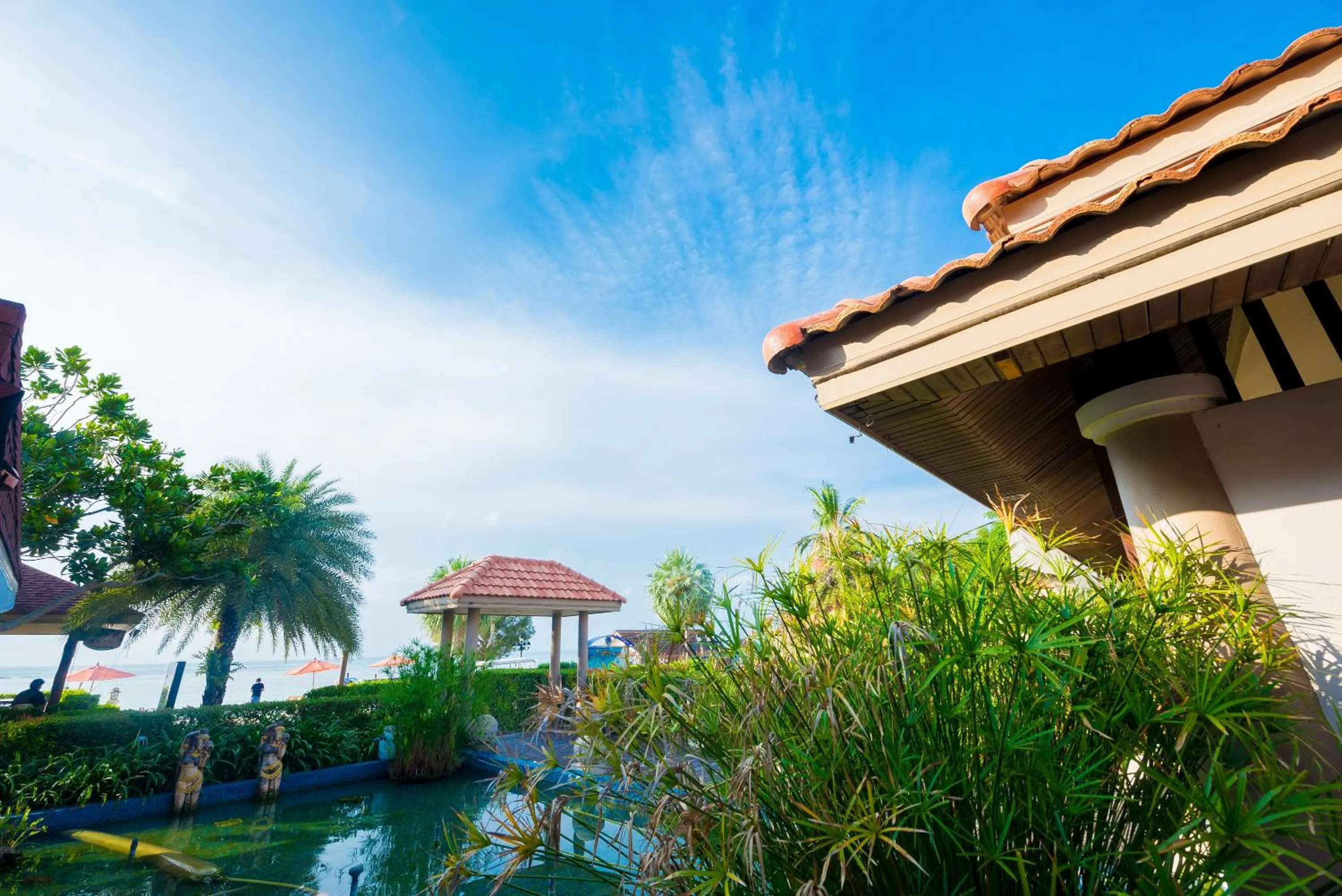 Property building in Sita Beach Resort