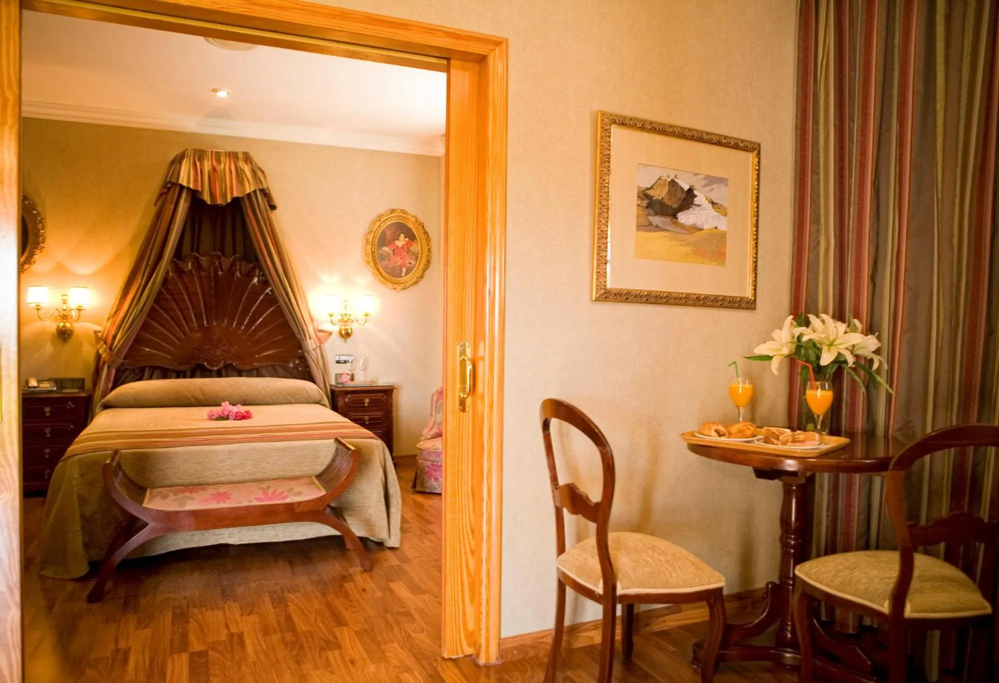 Bed in La Cueva Park