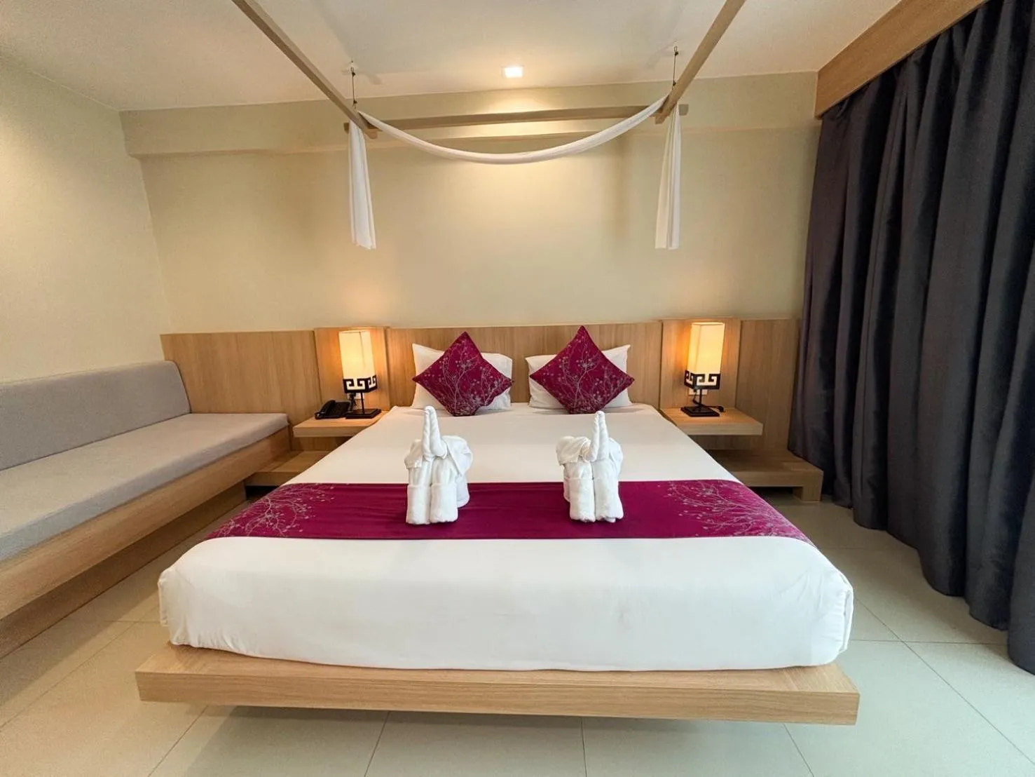 Bed in Apasari Krabi - SHA Extra Plus