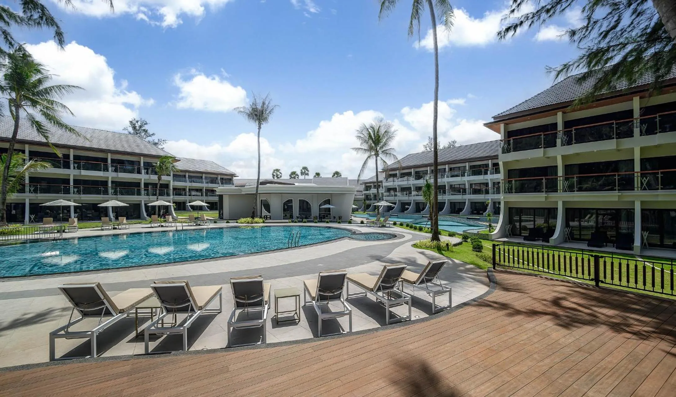 Property building in Amora Beach Resort Phuket