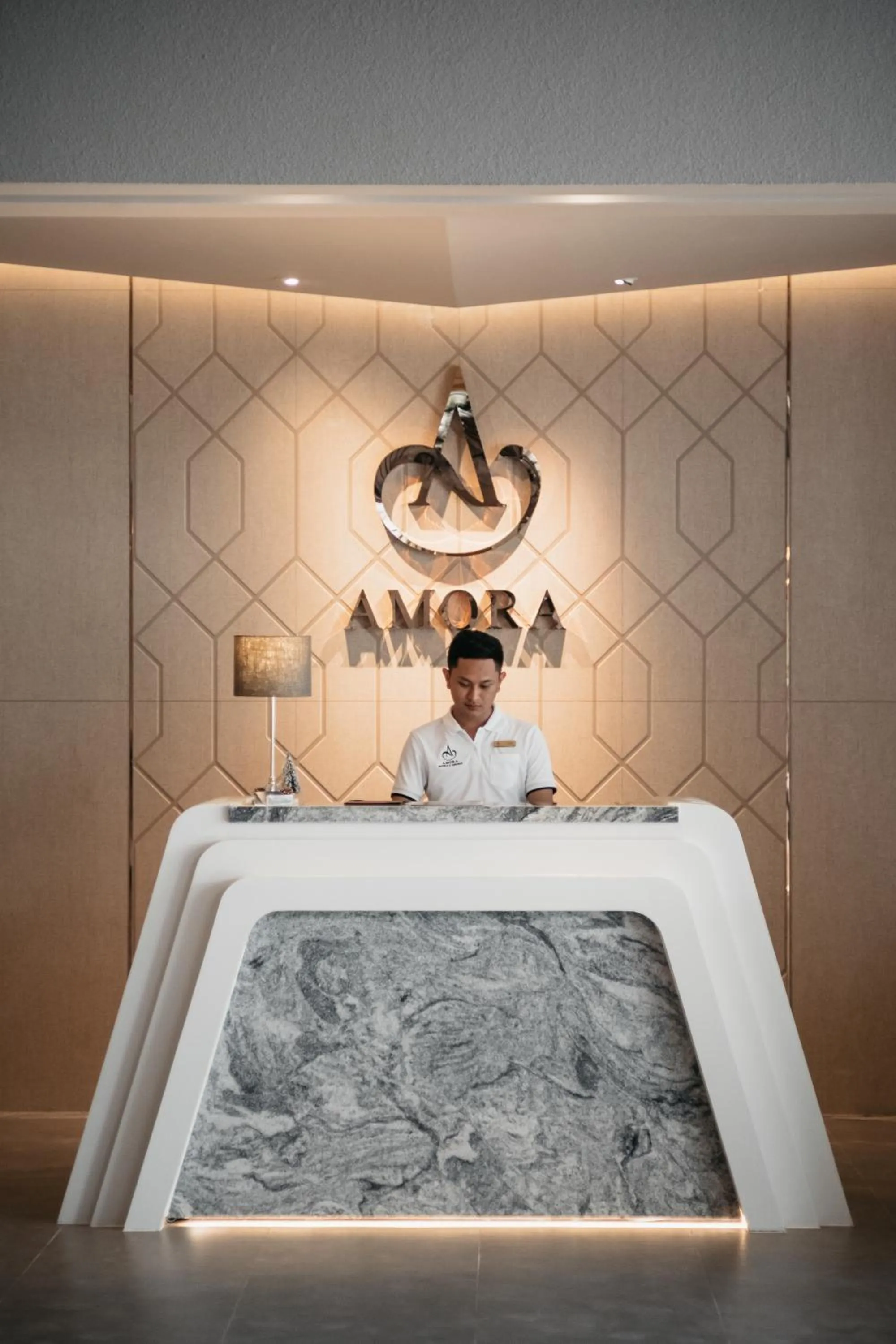 Lobby or reception, Bed in Amora Beach Resort Phuket