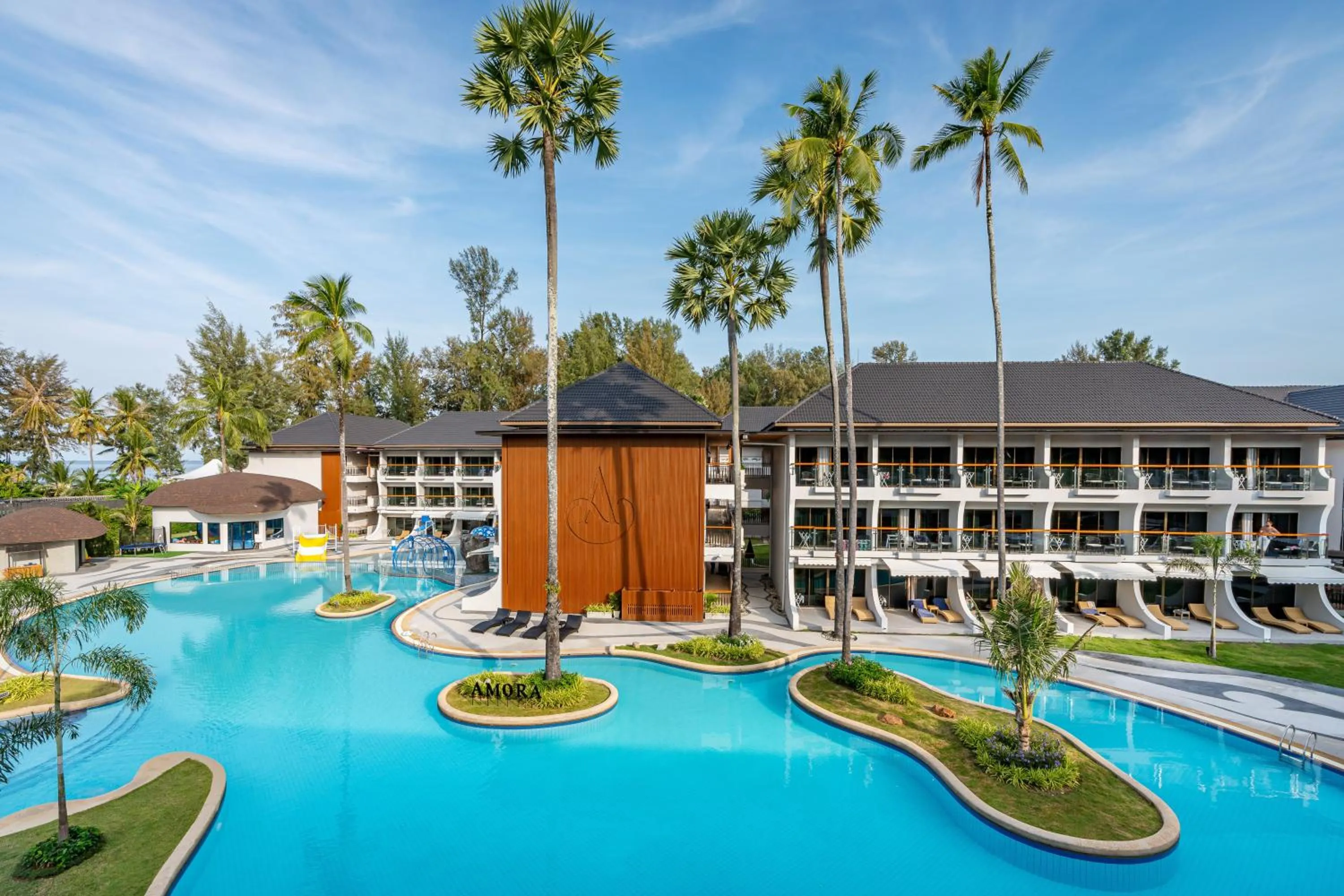 Property building in Amora Beach Resort Phuket