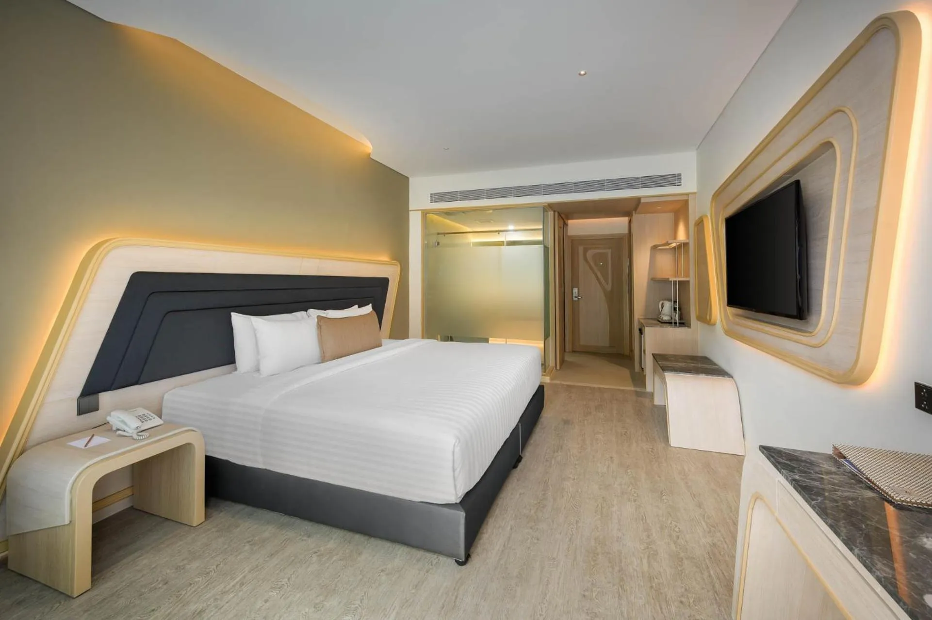 Bed in Amora Beach Resort Phuket