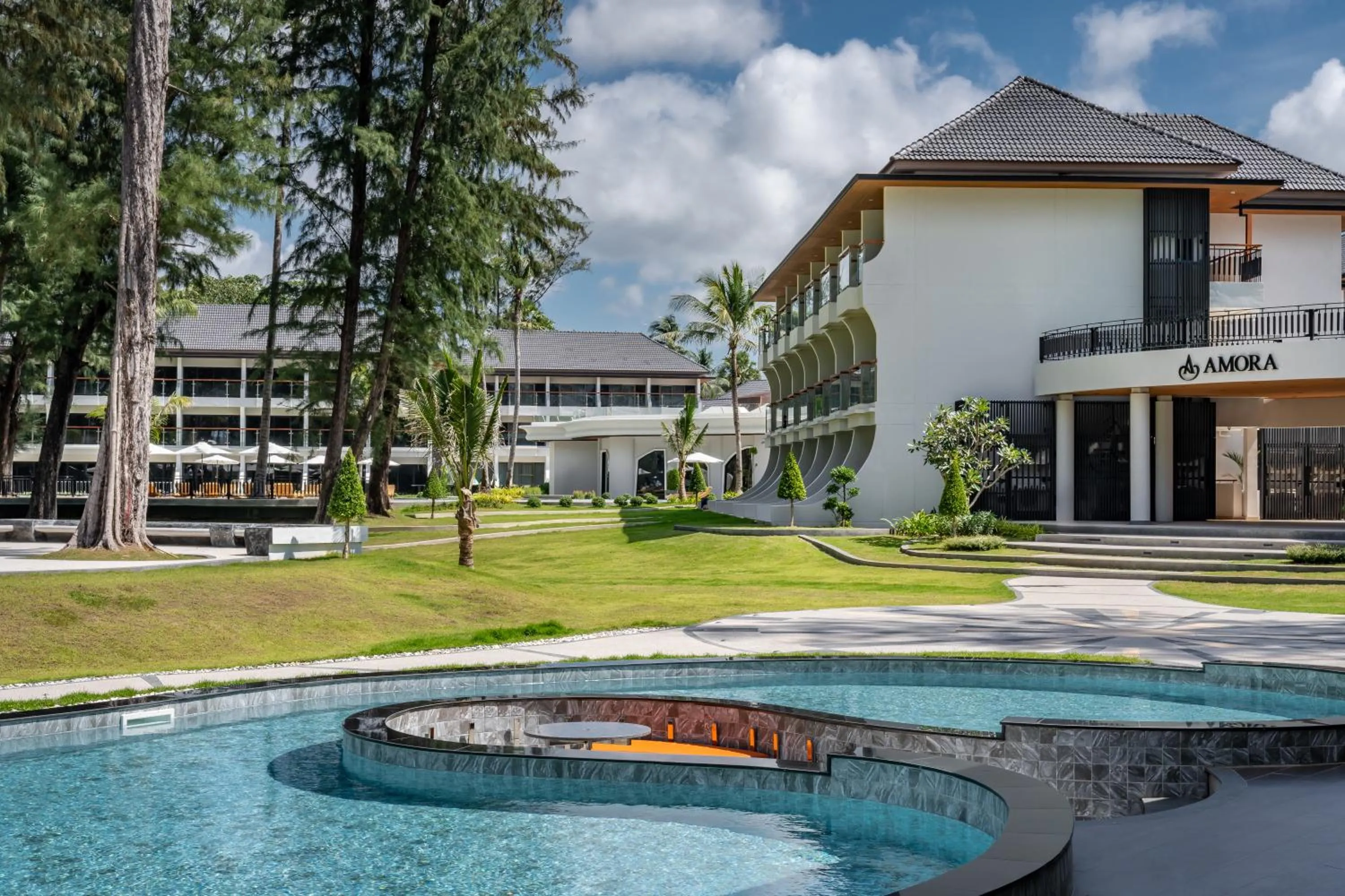 Property building in Amora Beach Resort Phuket