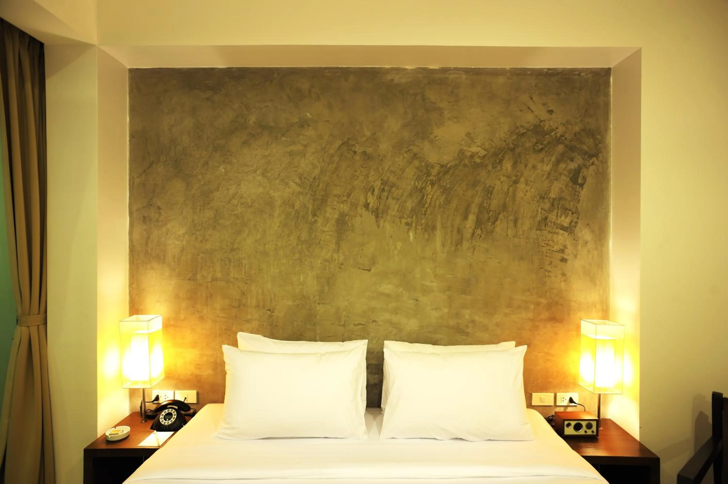 Bed in The Album Hotel