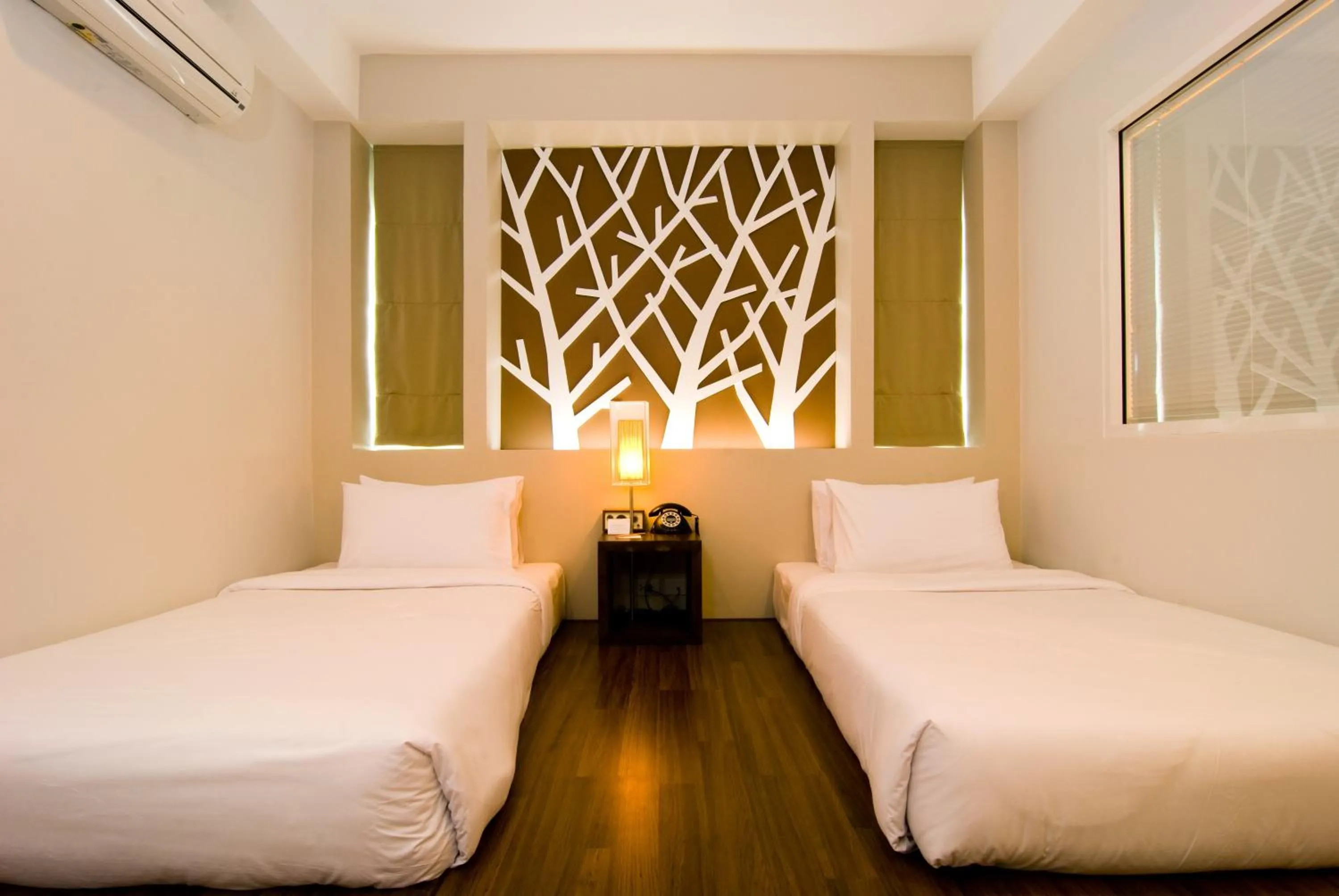 Bed in The Album Hotel