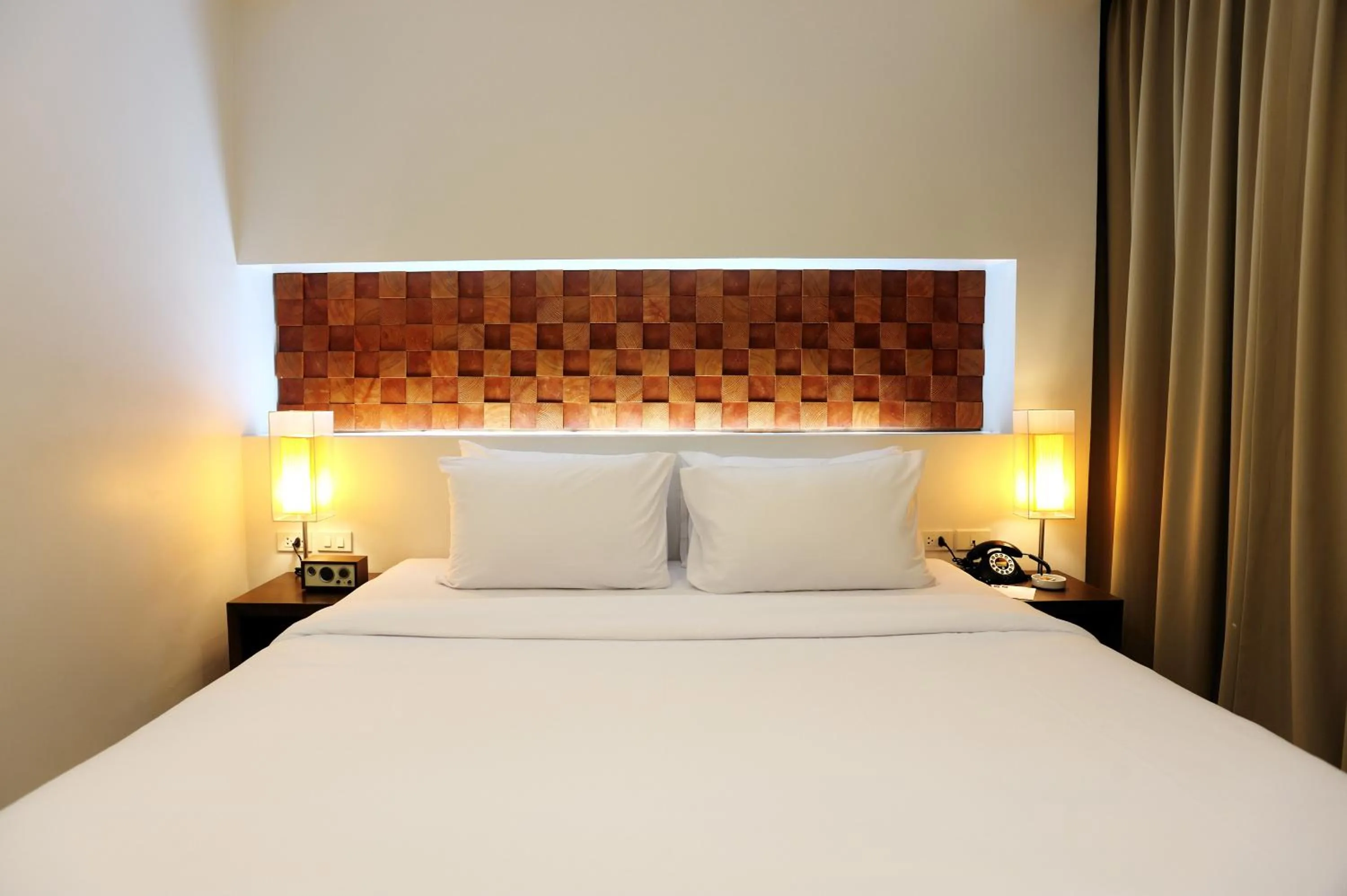 Bed in The Album Hotel