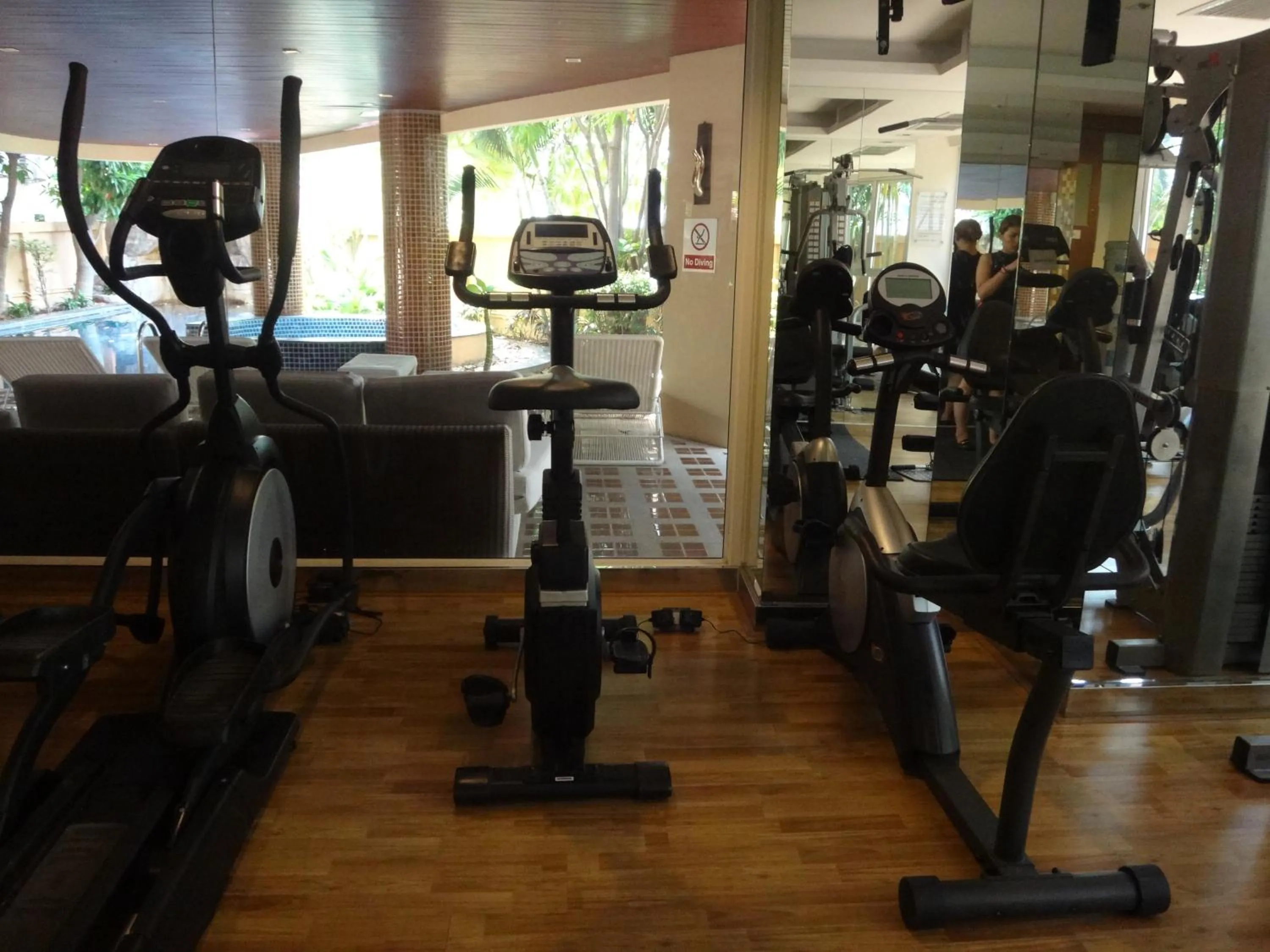 Fitness centre/facilities in Nova Gold Hotel Pattaya