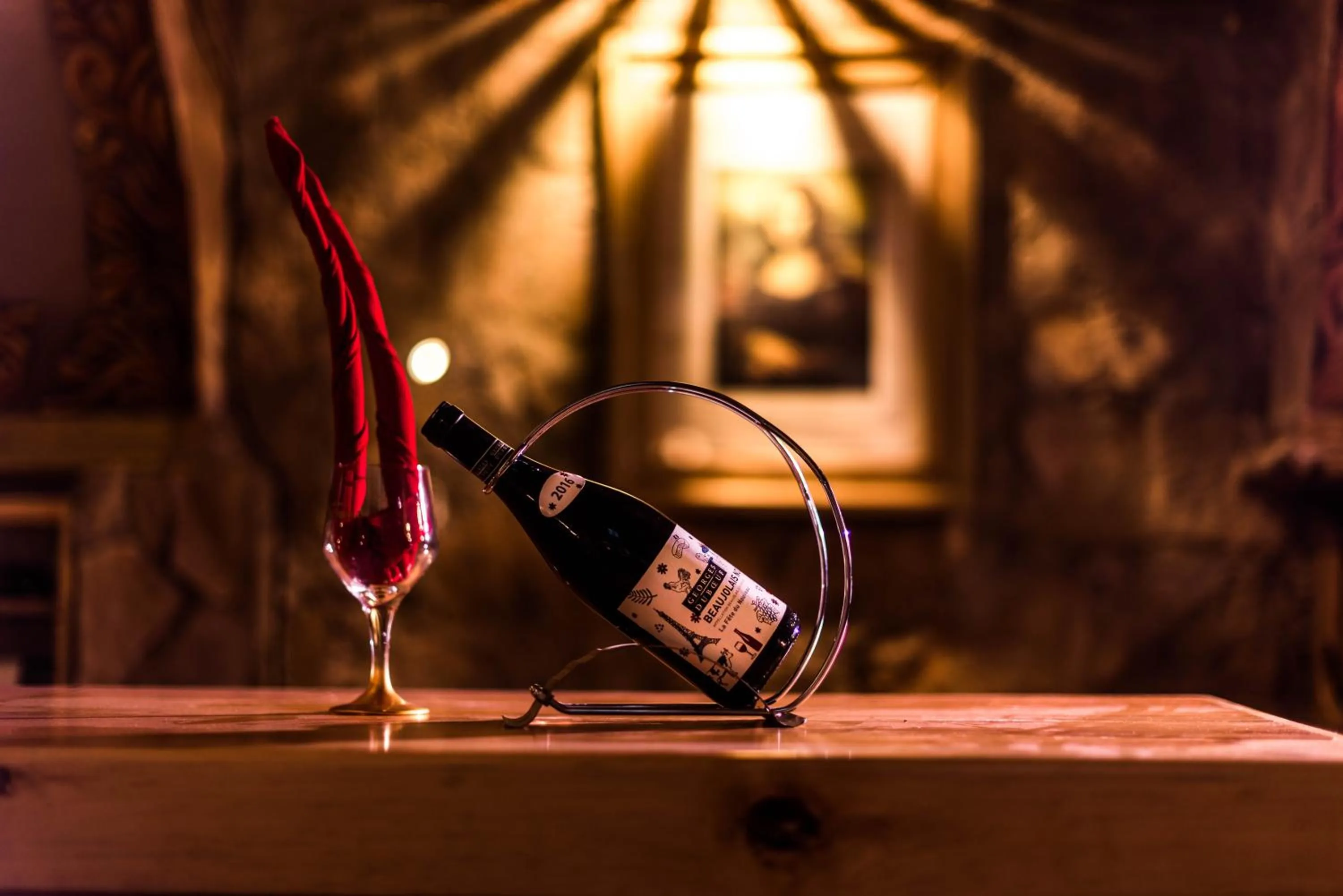 Seating area in Hotel & Cava La Parroquia