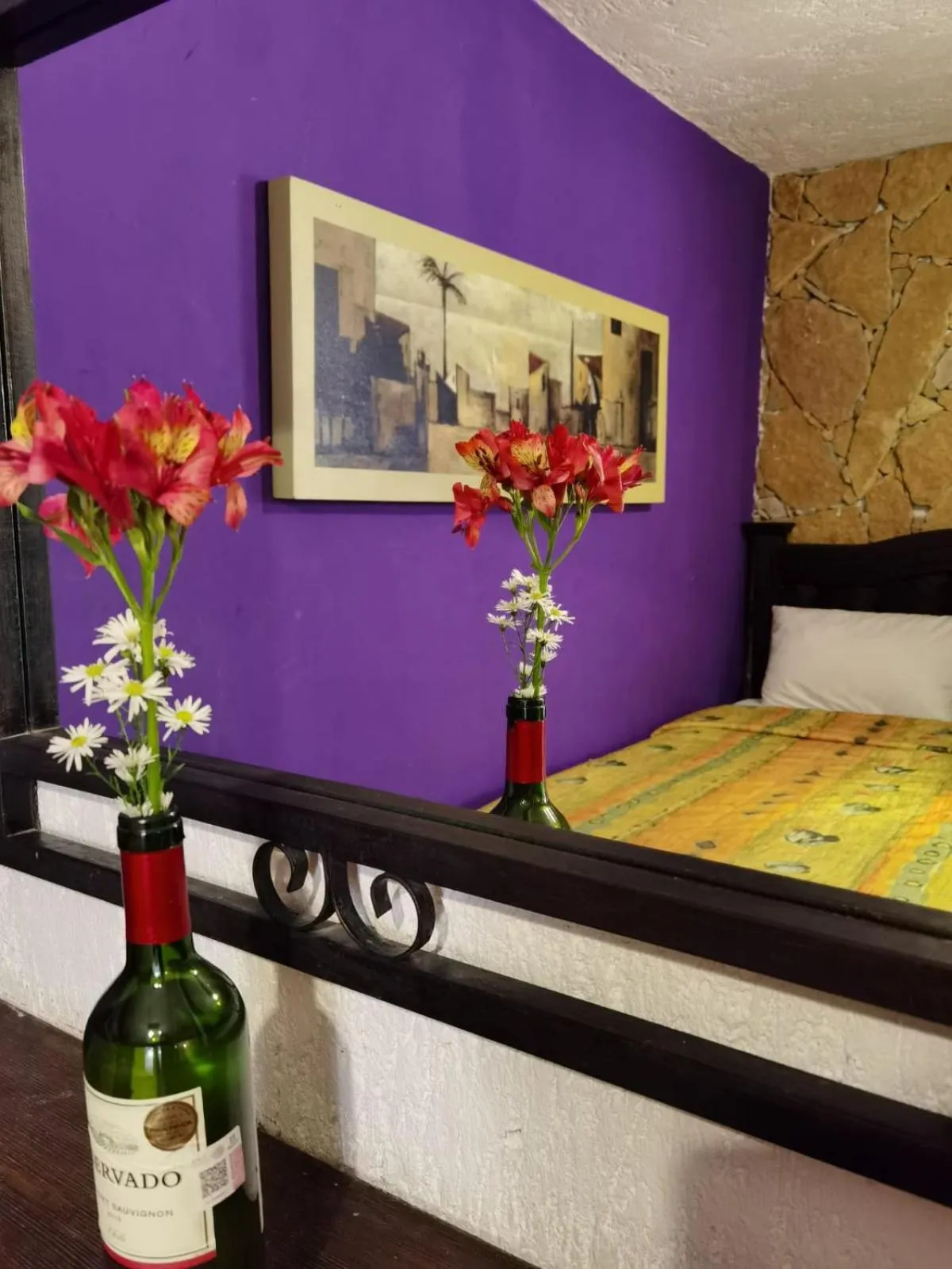 Bed in Hotel & Cava La Parroquia