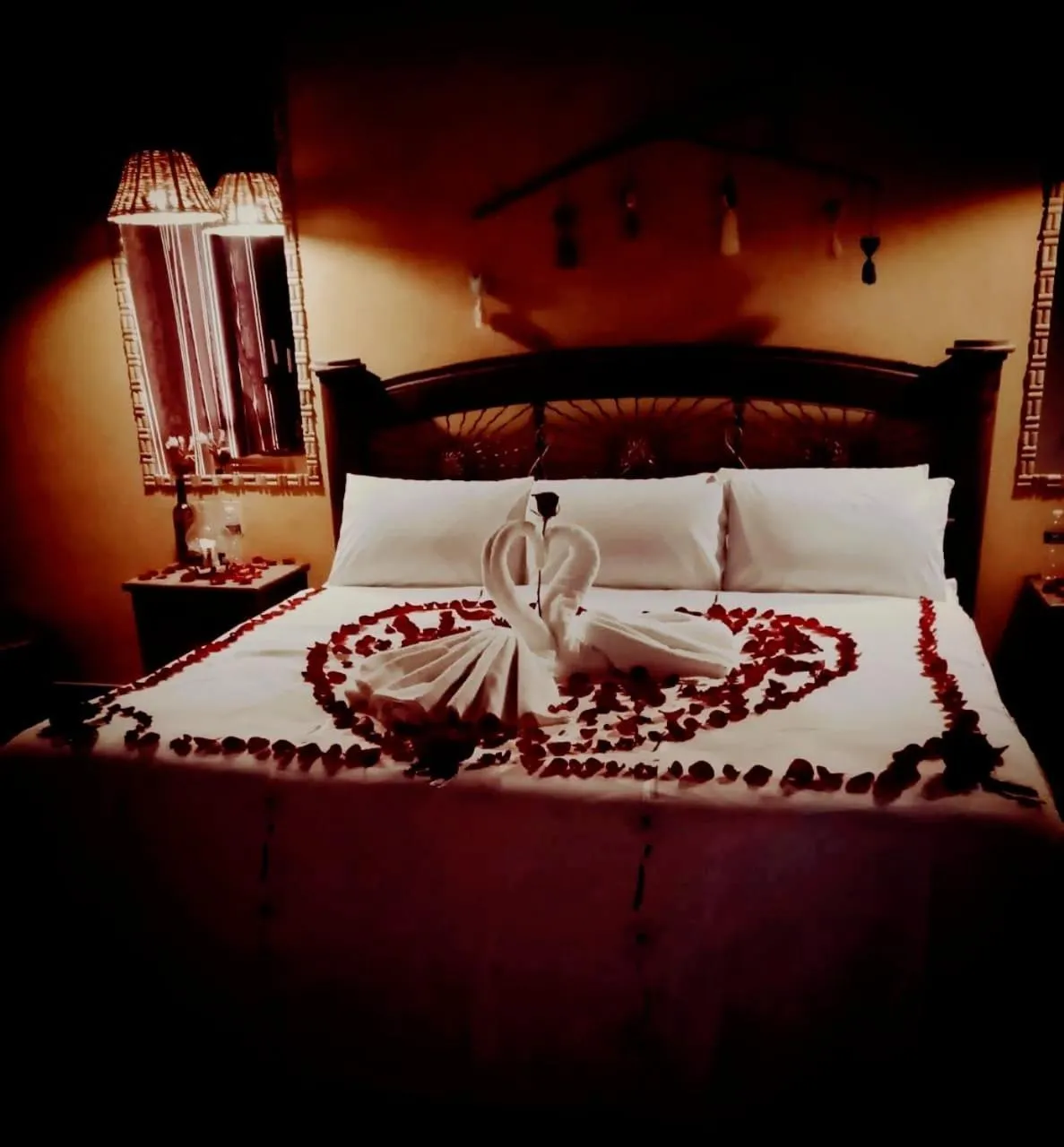 Bed in Hotel & Cava La Parroquia