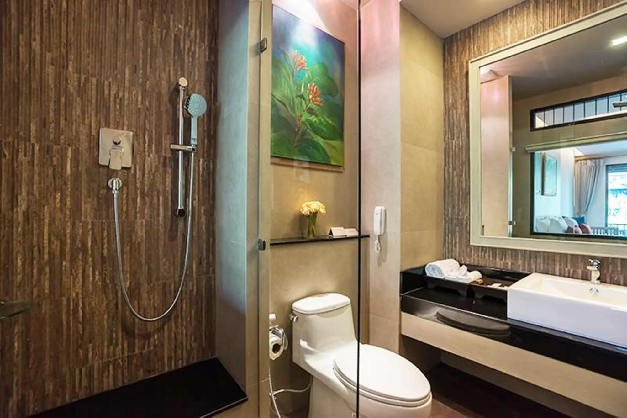 Shower in Siripanna Villa Resort & Spa Chiang Mai -SHA Extra Plus