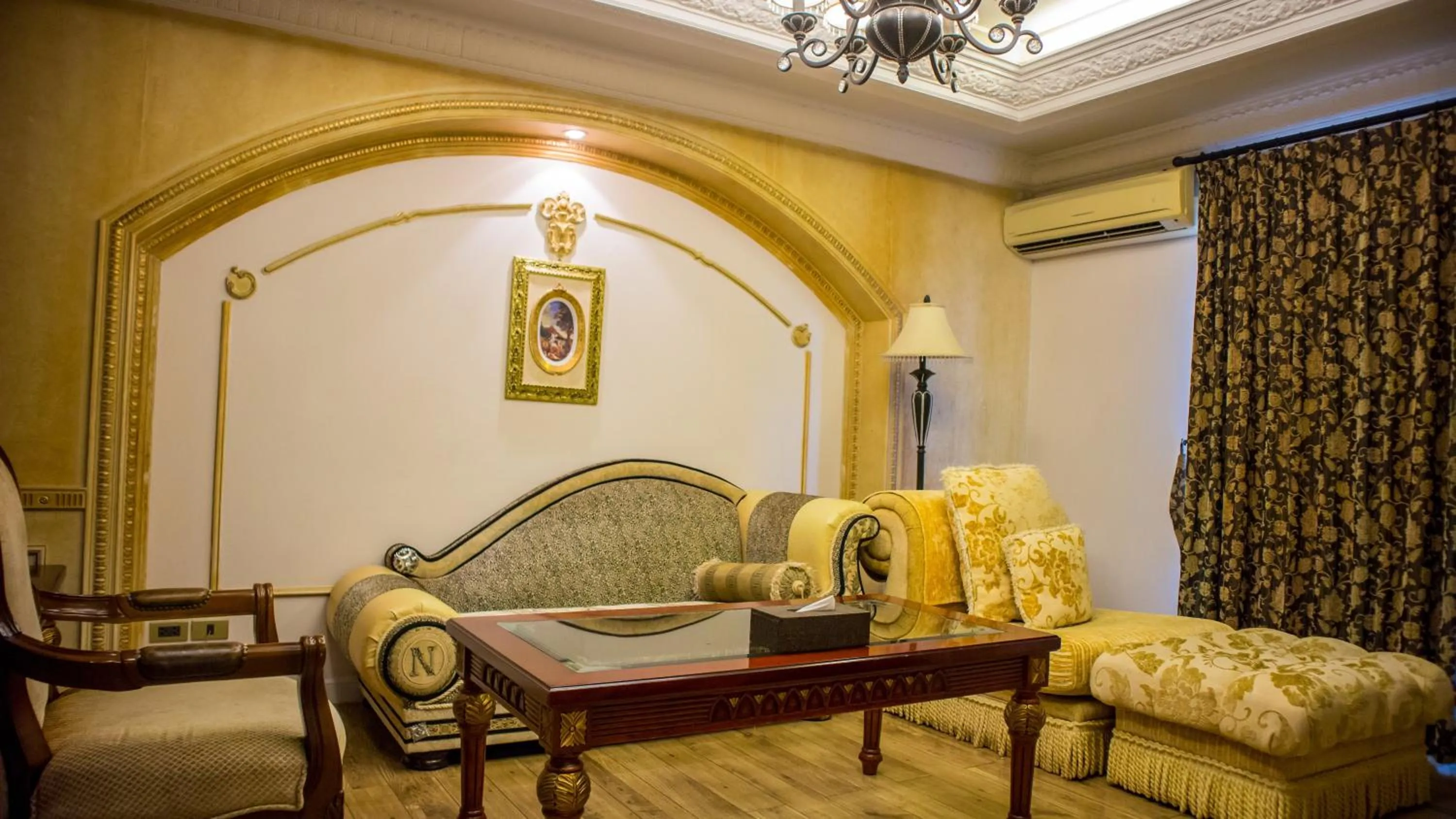 Seating area in Four Seasons Place Pattaya