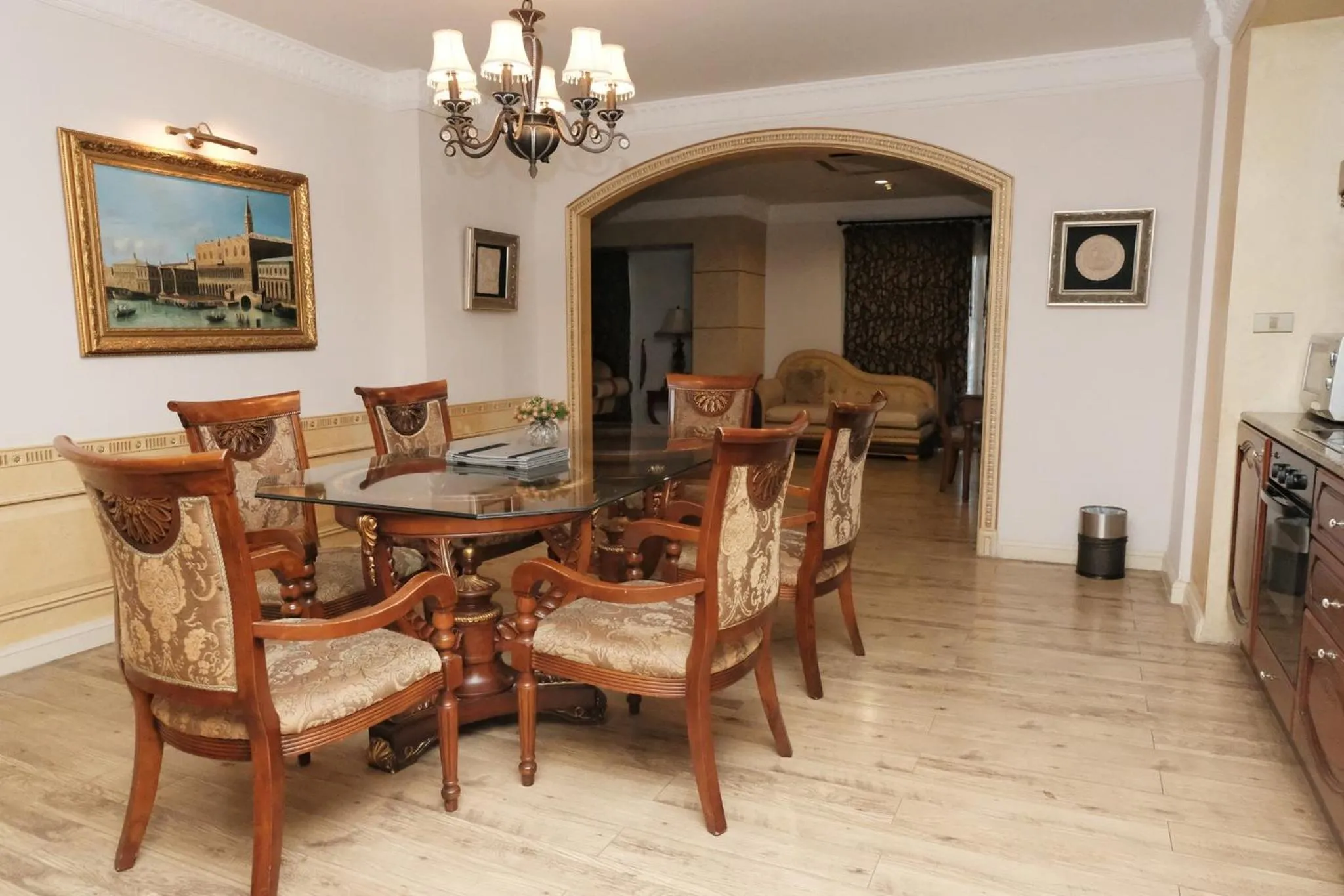 Dining area in Four Seasons Place Pattaya