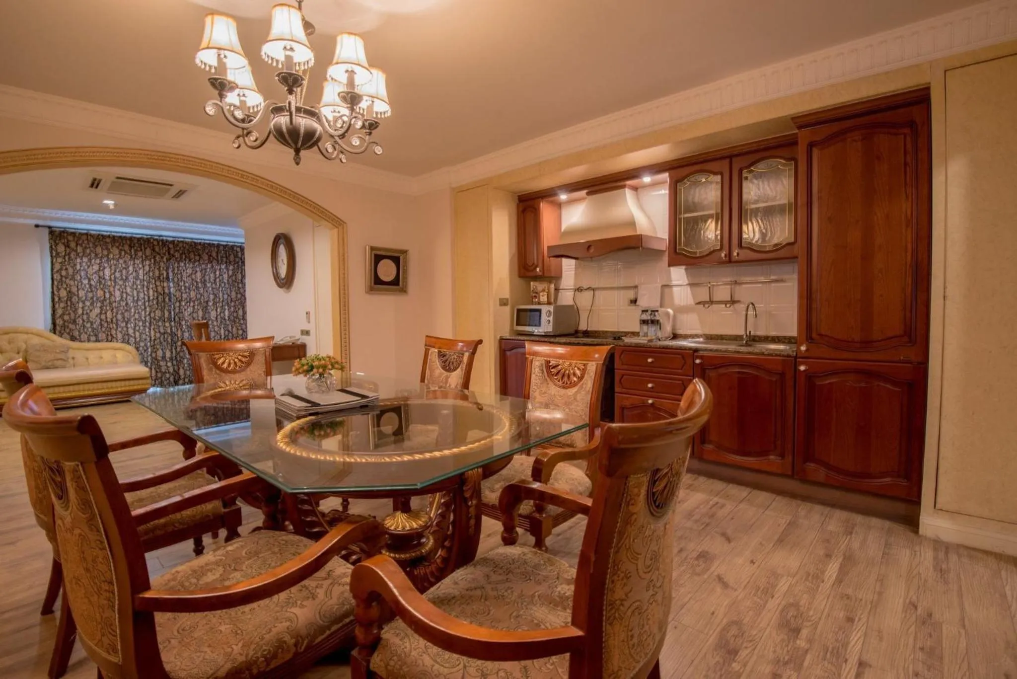 Dining area in Four Seasons Place Pattaya