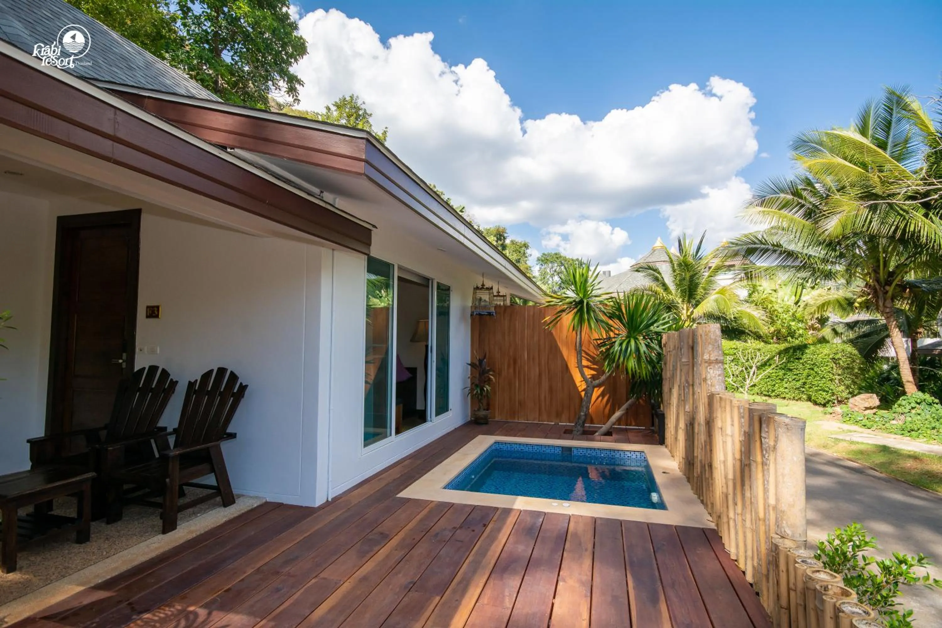 Swimming pool in Krabi Resort
