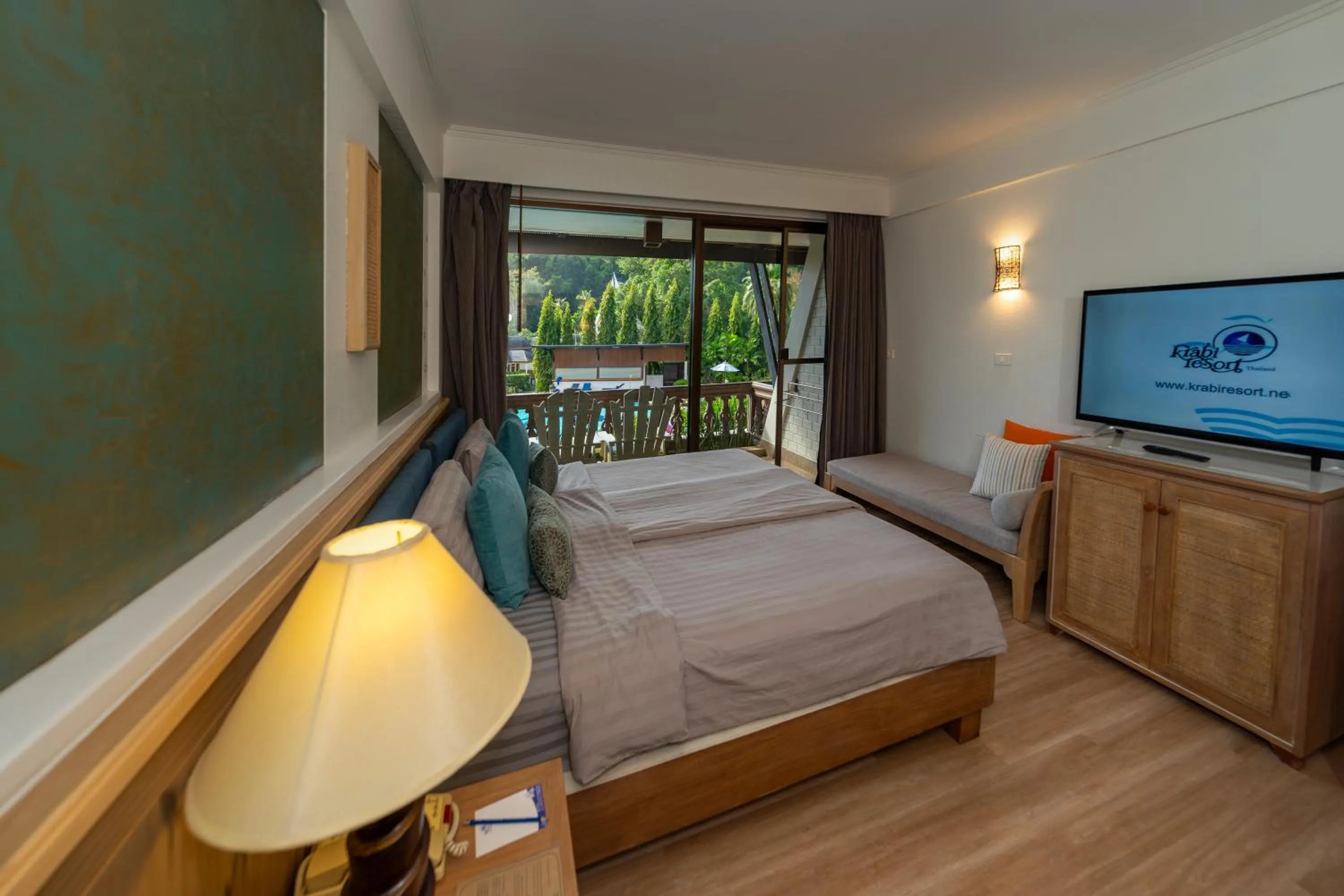 Bed in Krabi Resort