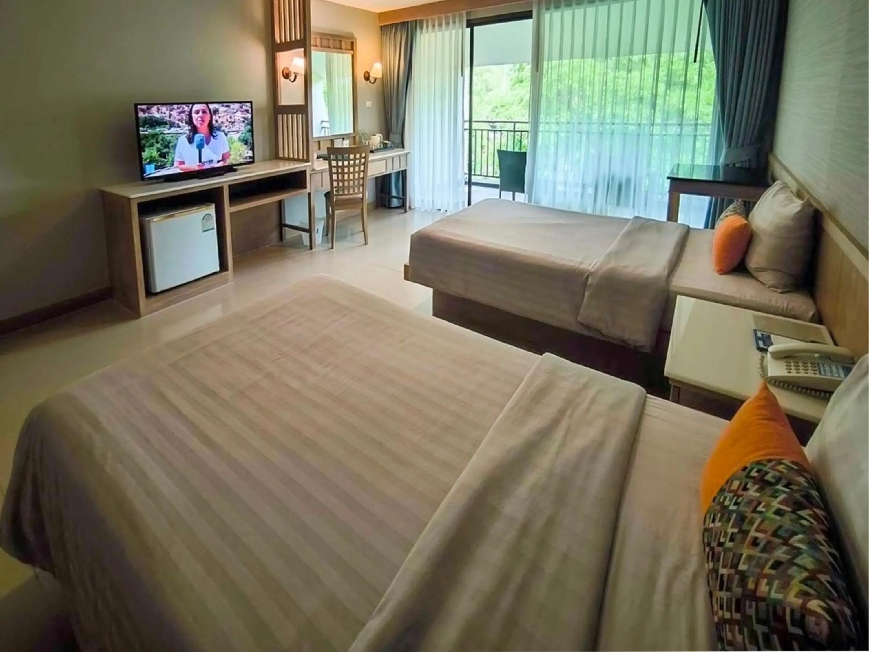 Bed in Krabi Resort