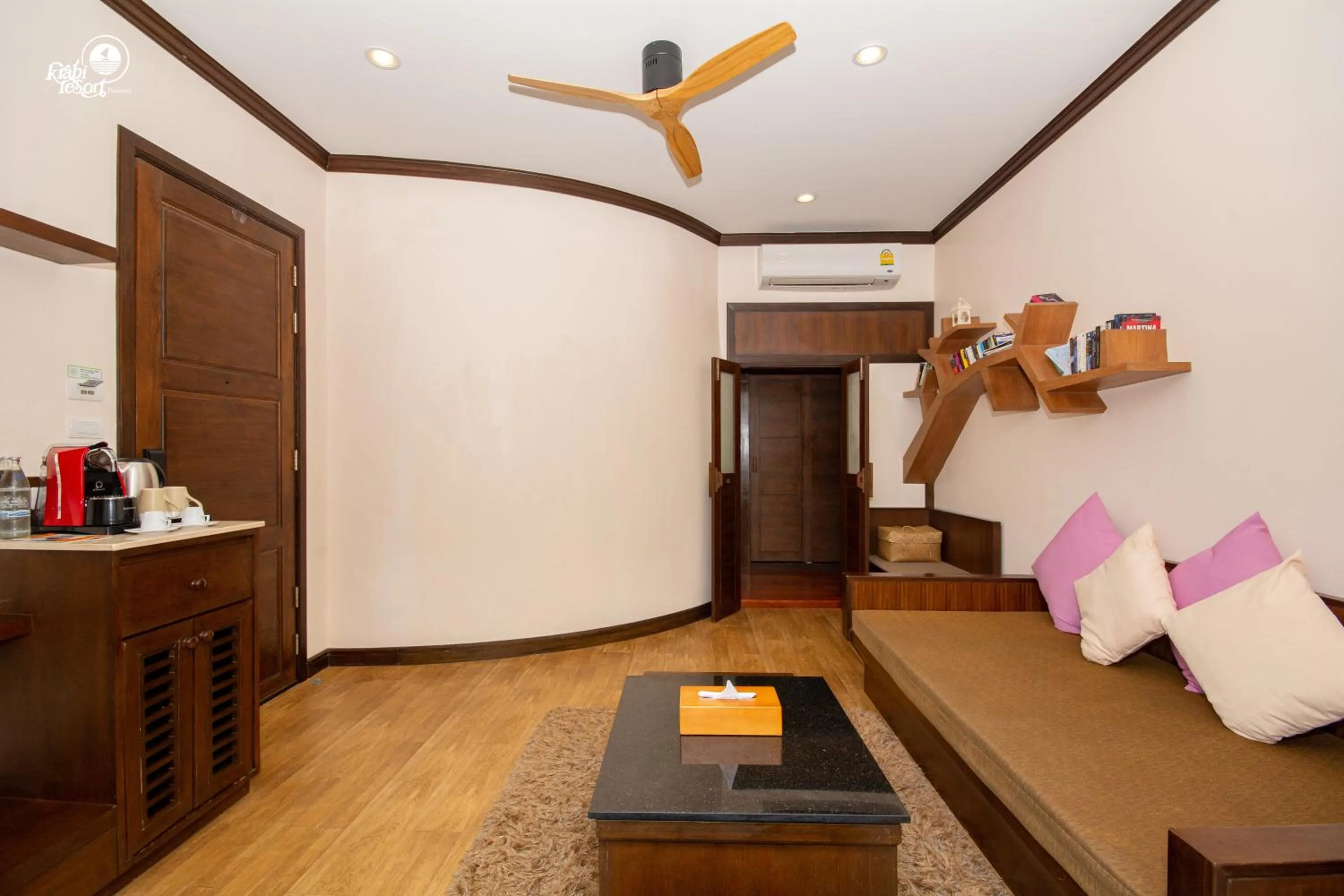 Living room, Bed in Krabi Resort