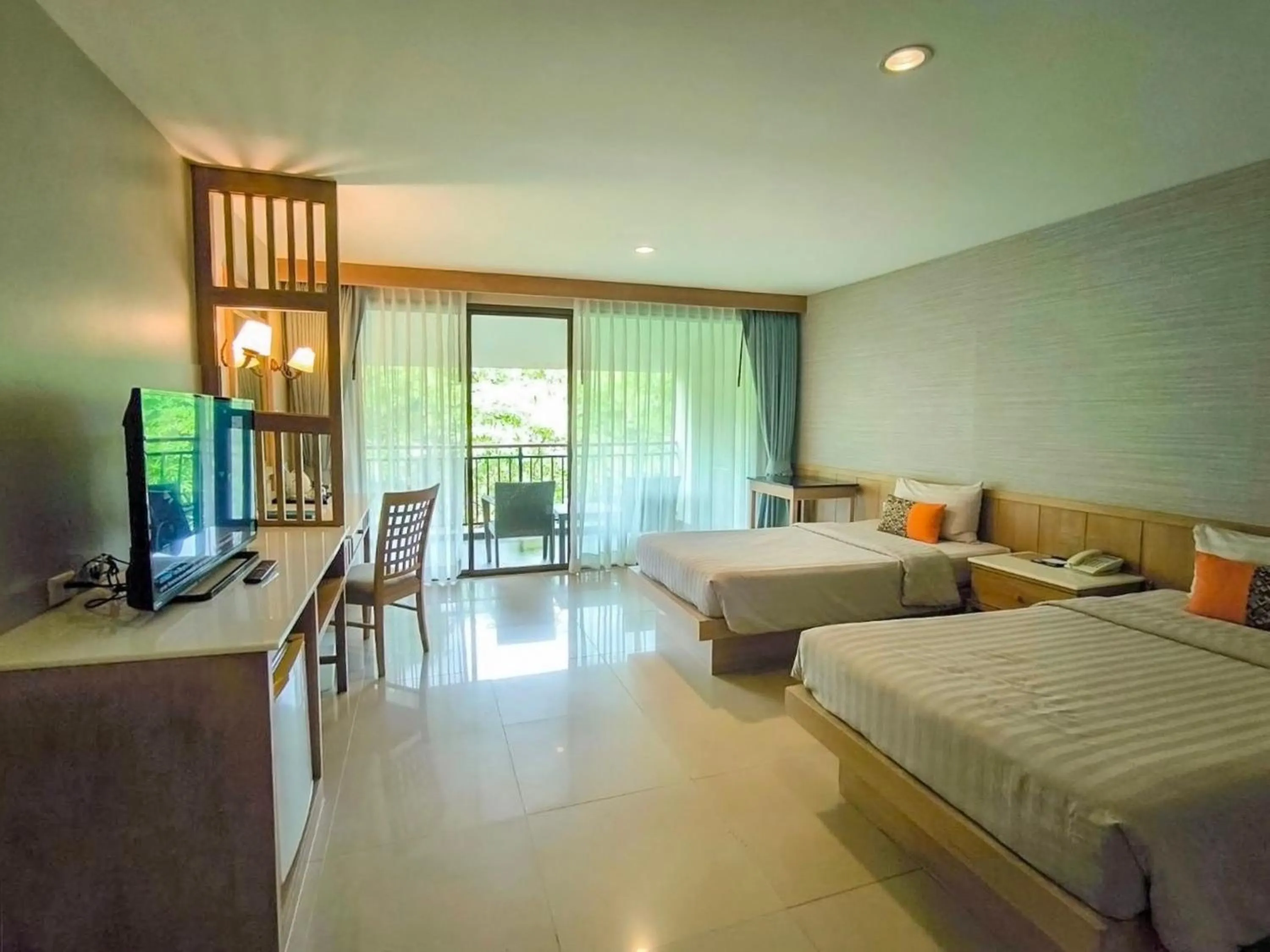 Bed in Krabi Resort