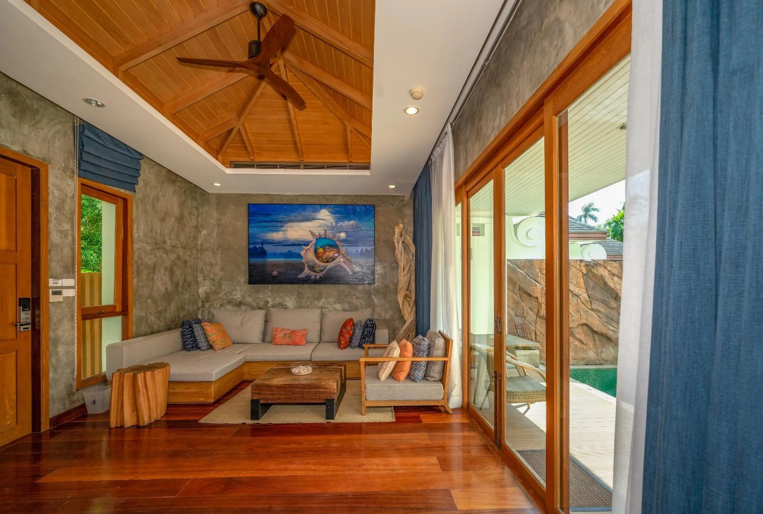 Seating area in Krabi Resort