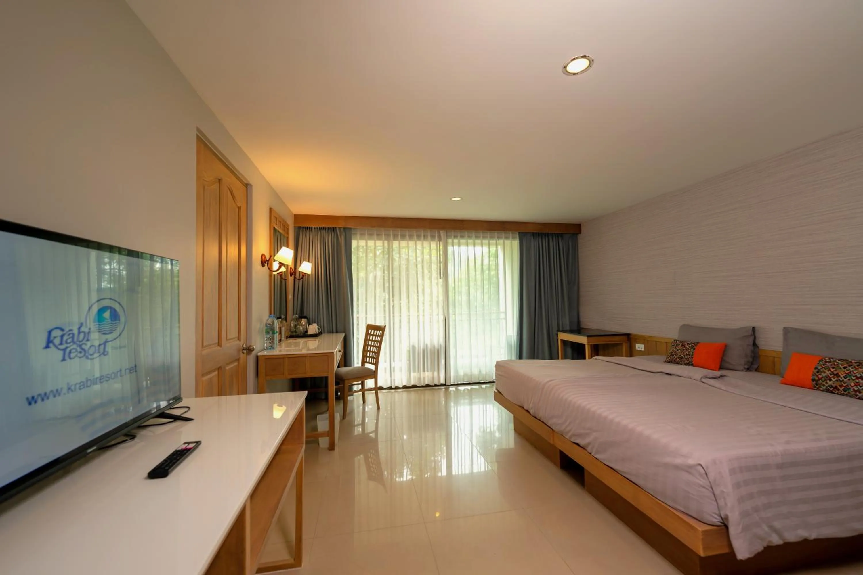 Bed in Krabi Resort