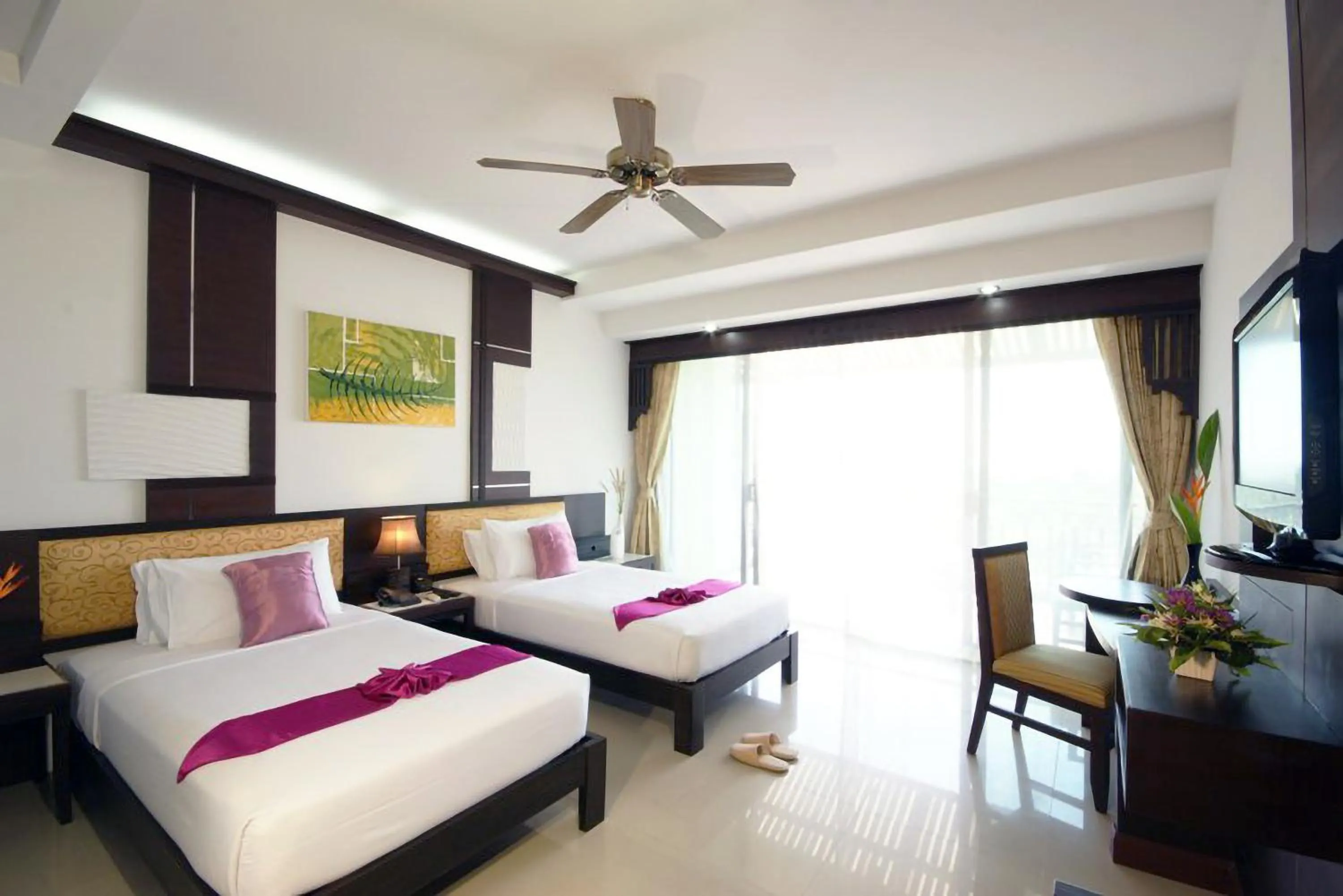 Bed in Palm Paradise, Aonang Resort