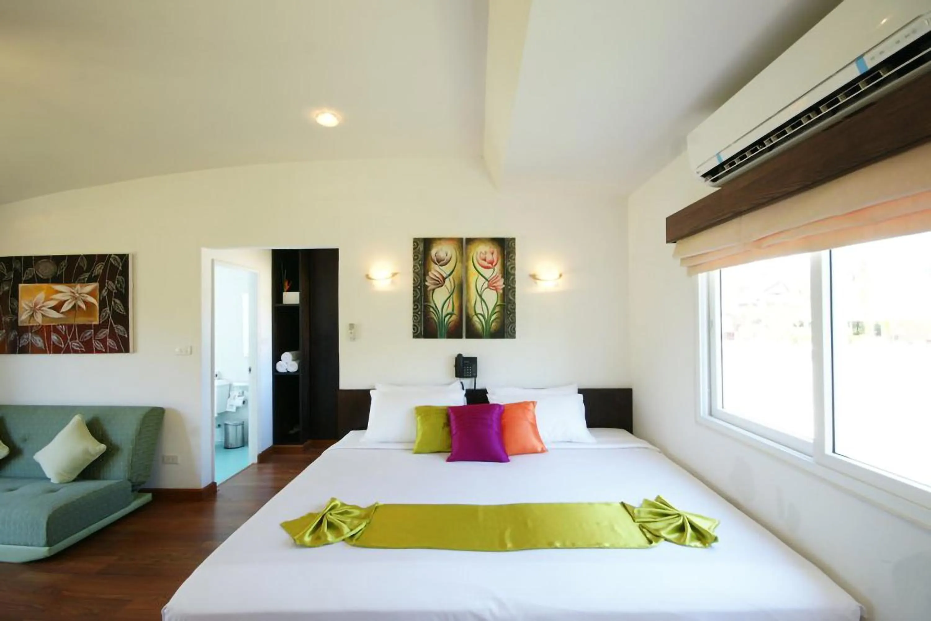 Bed in Palm Paradise, Aonang Resort